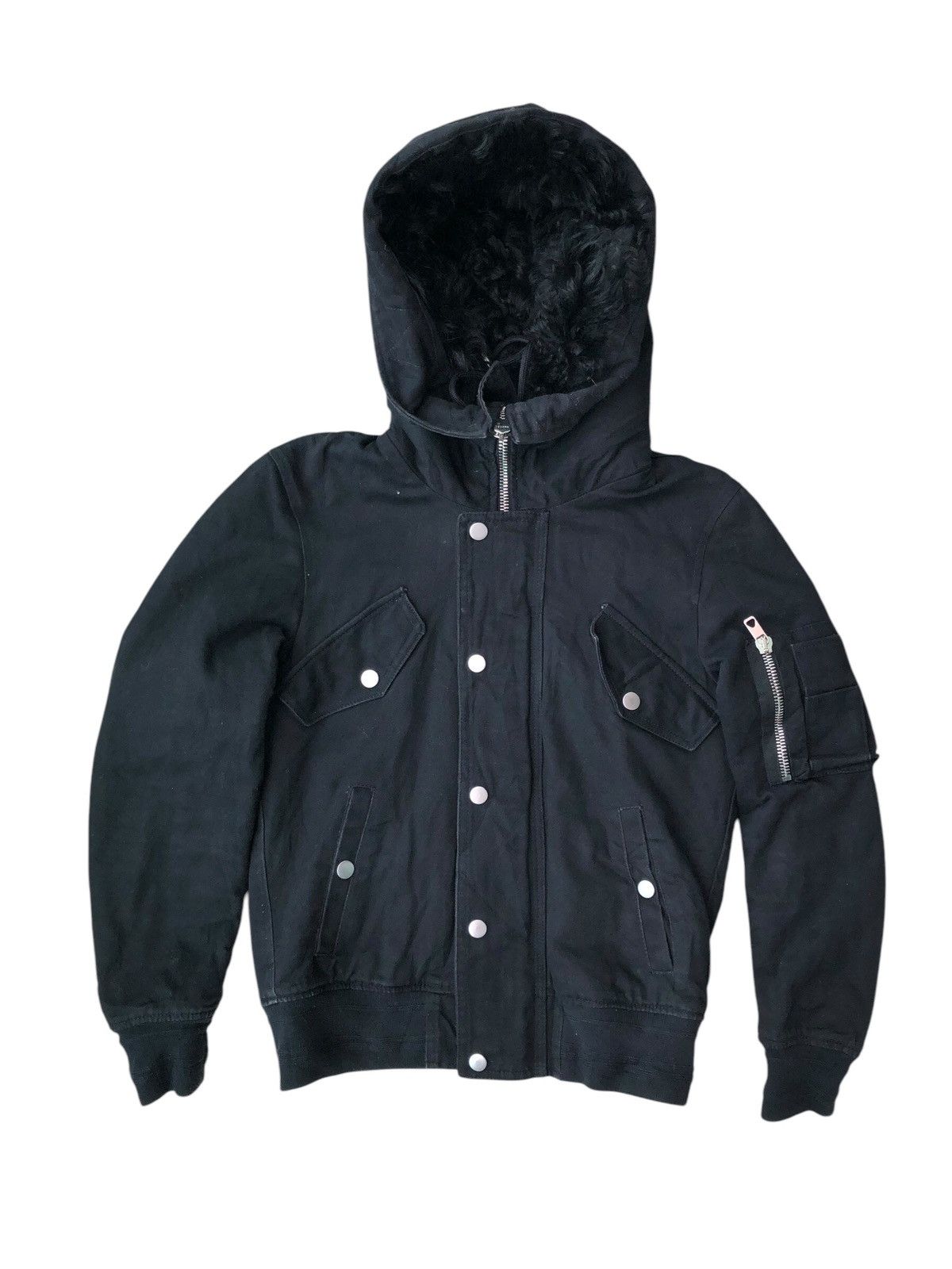 Diesel Black Gold Diesel Black Gold fur hoodie jacket Size US M / EU 48-50 / 2 - 1 Thumbnail