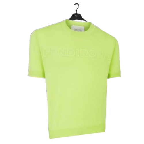 Fendi o1w1db10724 T-Shirt in Acid Green Size US M / EU 48-50 / 2 - 1 Preview
