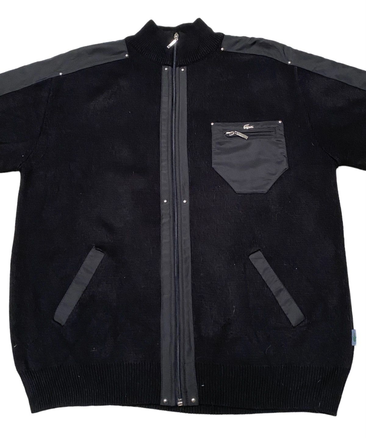 Lacoste × Vintage Vintage Brand Lacoste Zipper Jacket 1990s Size US XL / EU 56 / 4 - 3 Thumbnail