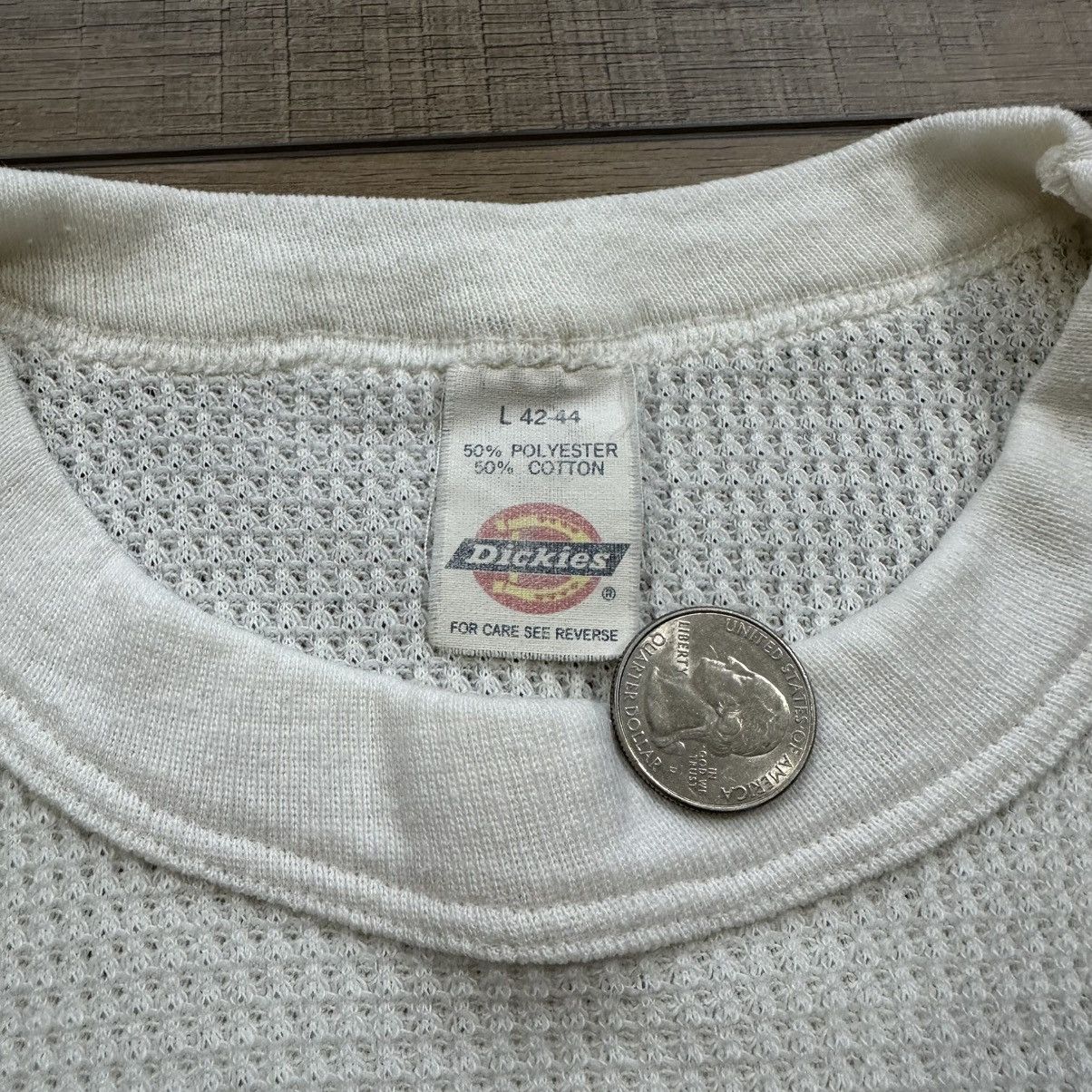 Dickies Vintage 90s Dickies Long Sleeve Waffle Knit Thermal Size US L / EU 52-54 / 3 - 8 Thumbnail