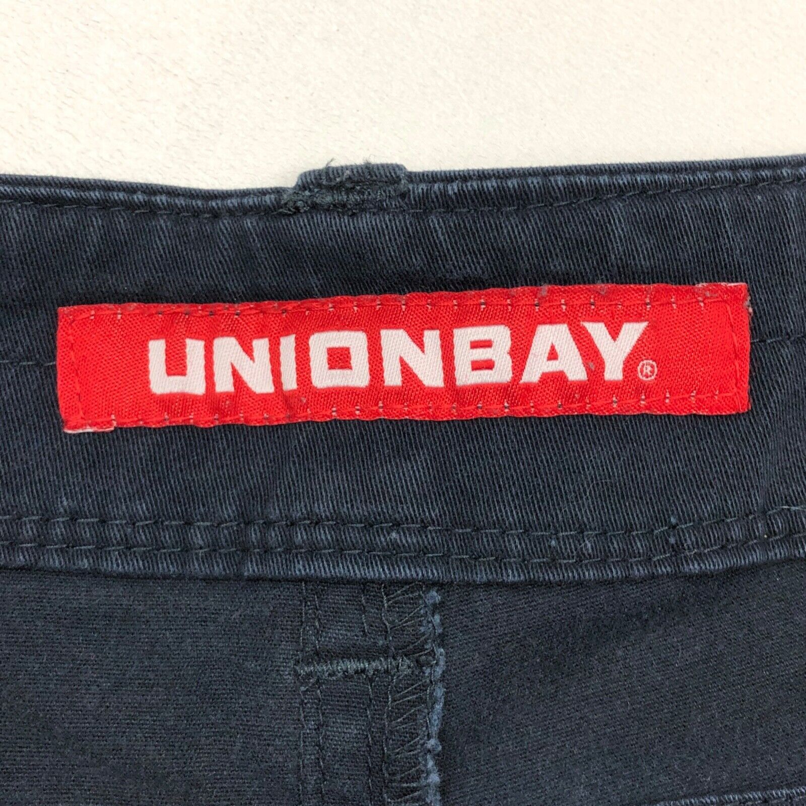 UNIONBAY × Vintage Vintage Y2K Unionbay Black Cargo Pants Shorts Size 34 B3 Size US 34 / EU 50 - 3 Thumbnail