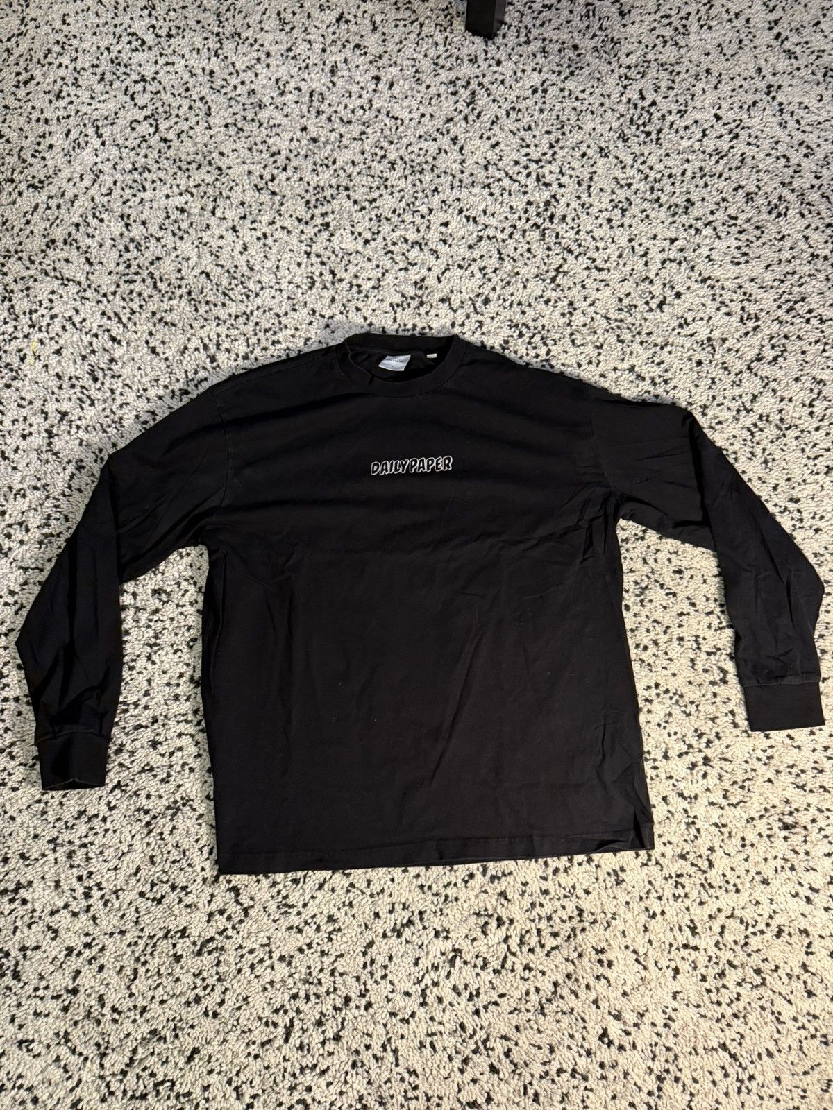 Daily Paper Daily Paper Black Long Sleeve Size US XL / EU 56 / 4 - 1 Thumbnail