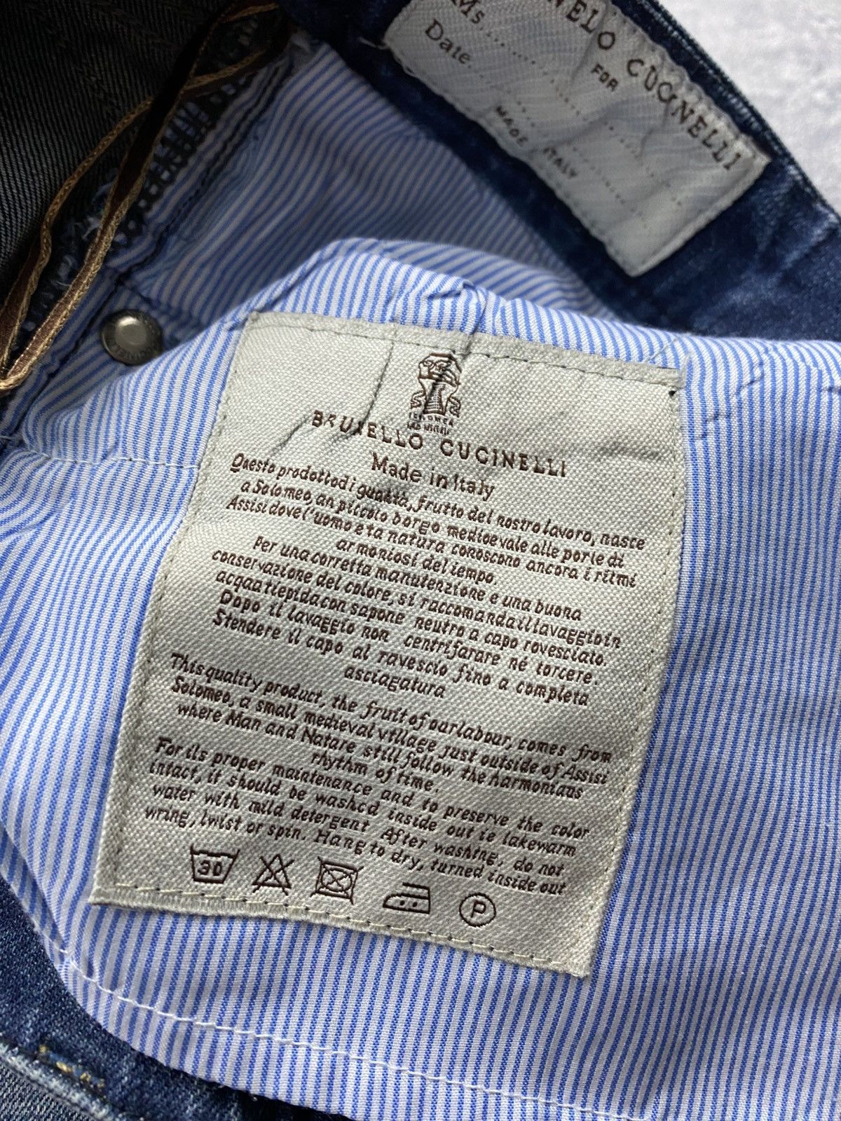 Brunello Cucinelli Brunello Cucinelli Skinny Fit Jeans Size 26" / US 2 / IT 38 - 13 Thumbnail