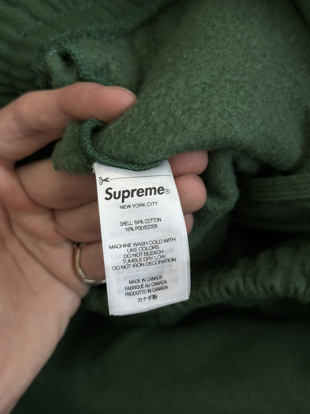 Supreme Supreme Green Shorts Size Small Pre Owned Size US 29 - 9 Thumbnail