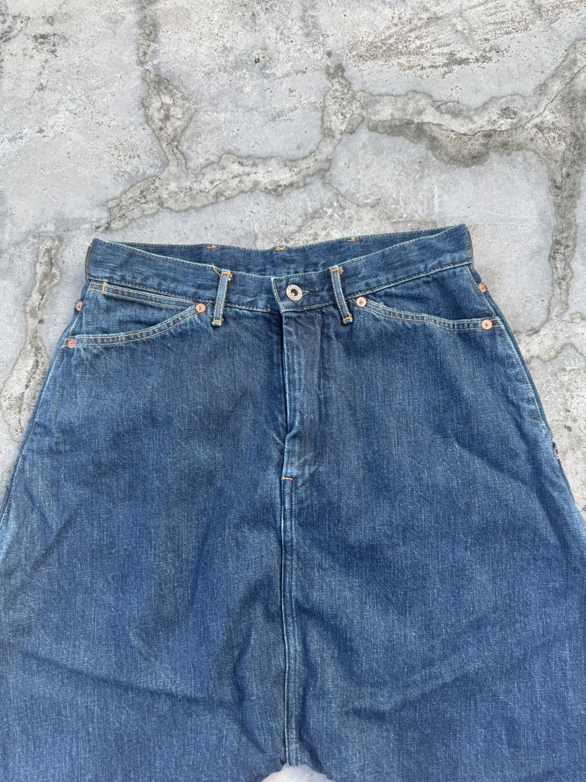 Kapital KAPTAL Sarouel Pants Denim 29/30 Inches Size 29" - 2 Thumbnail