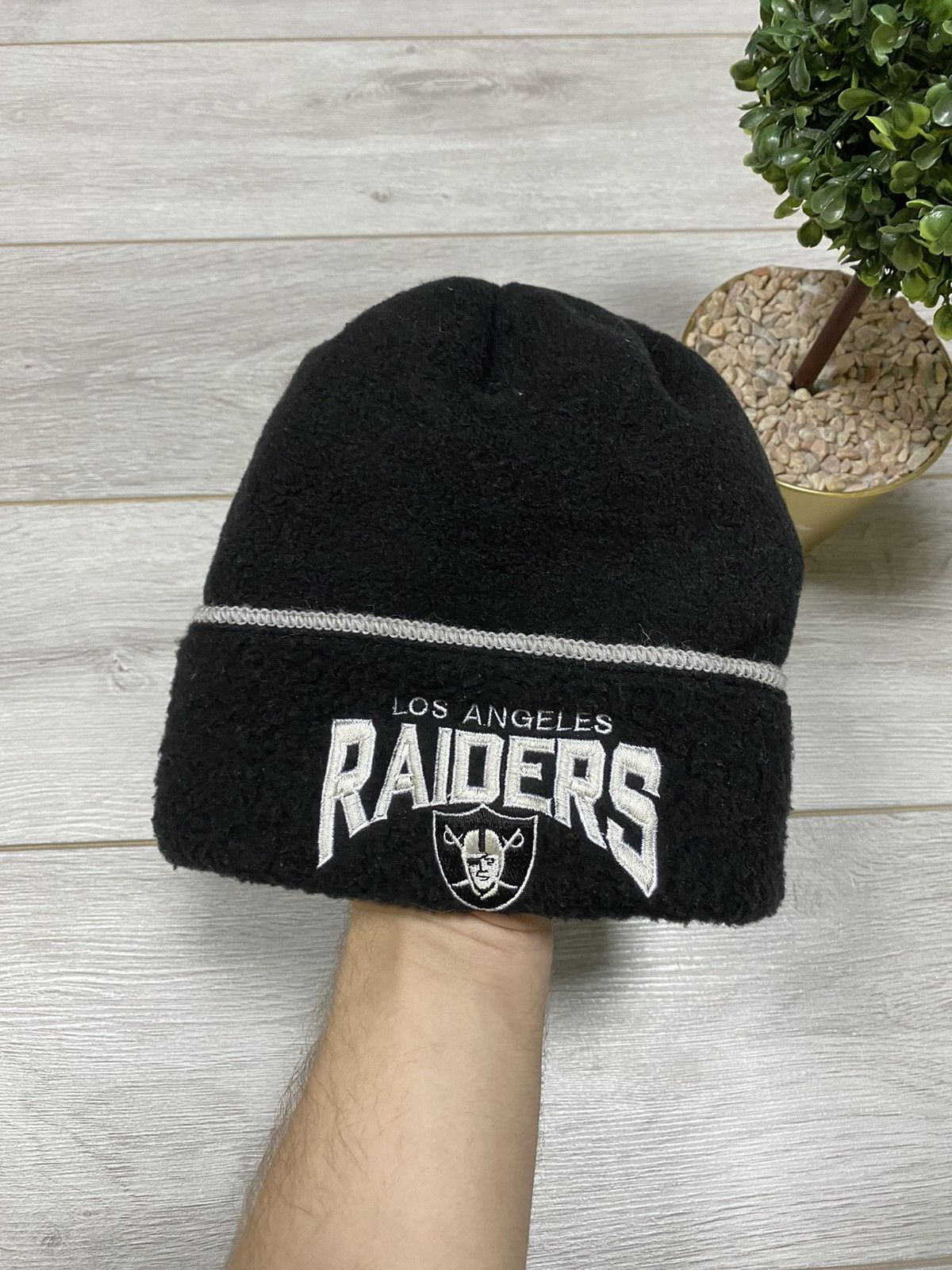 MLB Raiders Los Angeles vintage fleece hat USA Size ONE SIZE - 1 Thumbnail