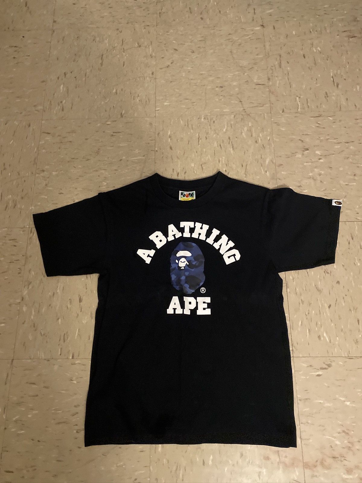 Bape Blue Bape shirt Size US S / EU 44-46 / 1 - 1 Thumbnail
