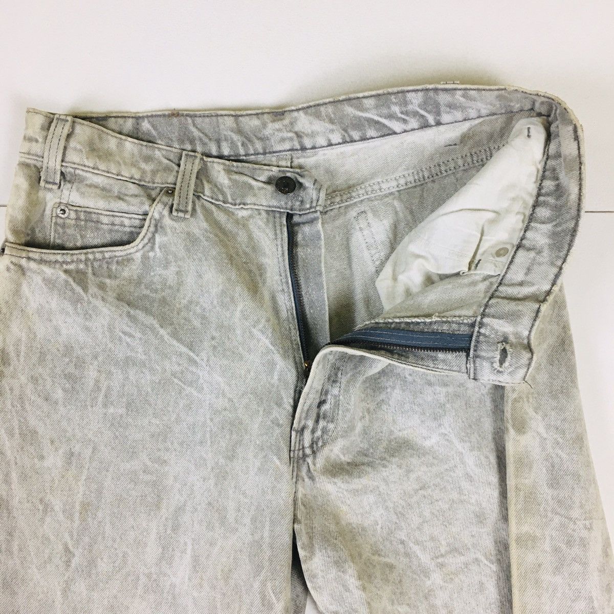 Levi's Vintage Levi’s 350 Acid Wash Black Tab Made in USA Size US 34 / EU 50 - 8 Thumbnail