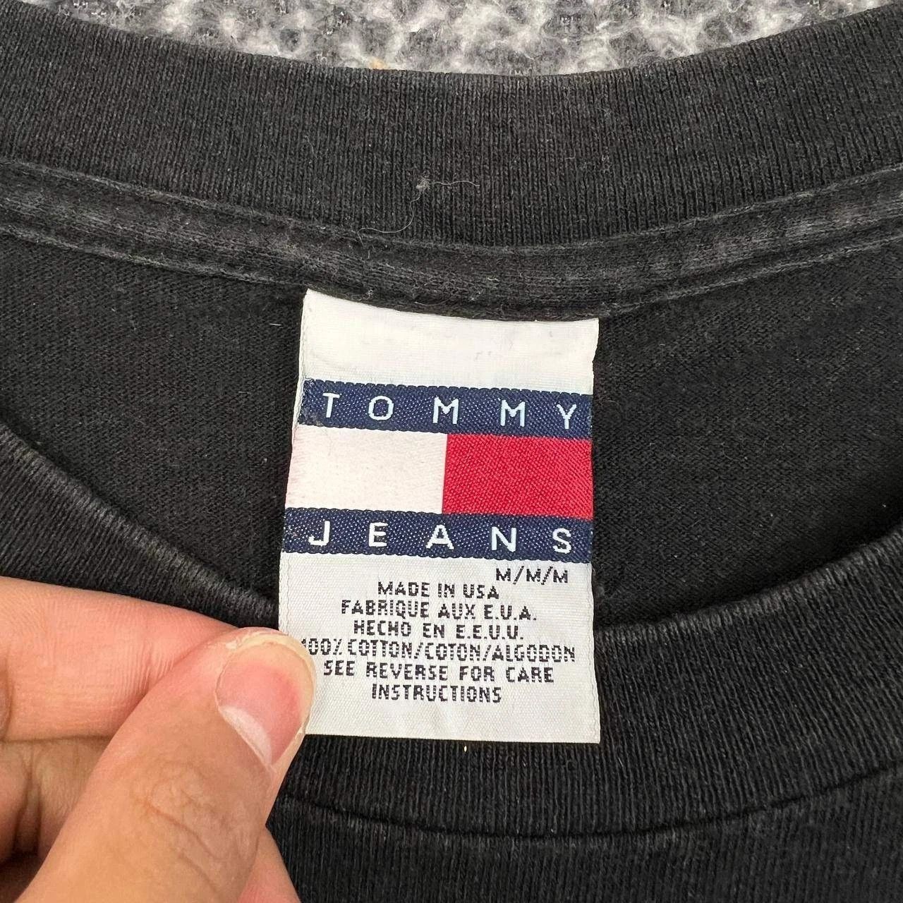 Tommy Hilfiger Vintage Tommy Hilfiger Shirt Men Black Crew Neck Cotton M Size US M / EU 48-50 / 2 - 6 Thumbnail