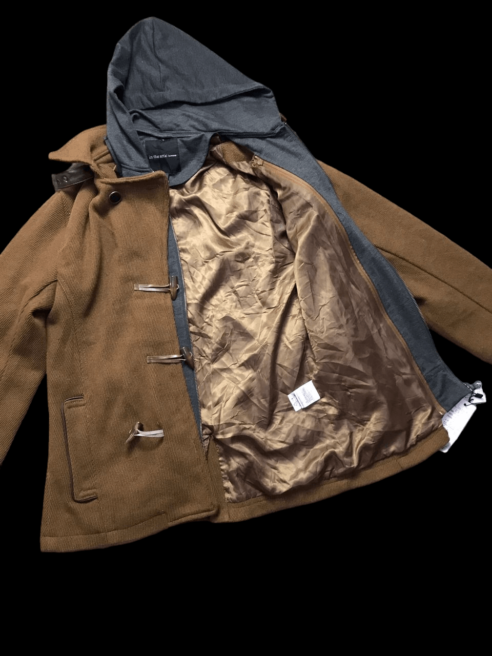 14th Addiction In The Attic Wool Duffel Jacket New Old Stock Size US L / EU 52-54 / 3 - 8 Thumbnail