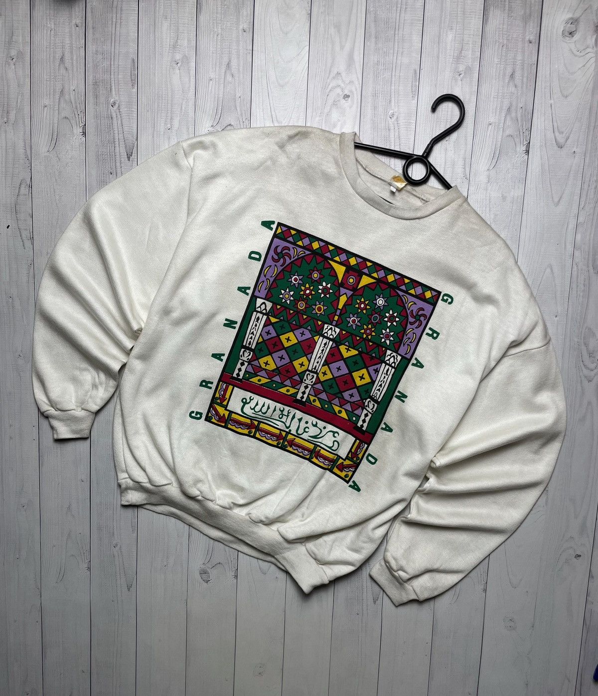 Vintage Vintage Granada university sweatshirt retro logo size XXL Size US XXL / EU 58 / 5 - 1 Thumbnail