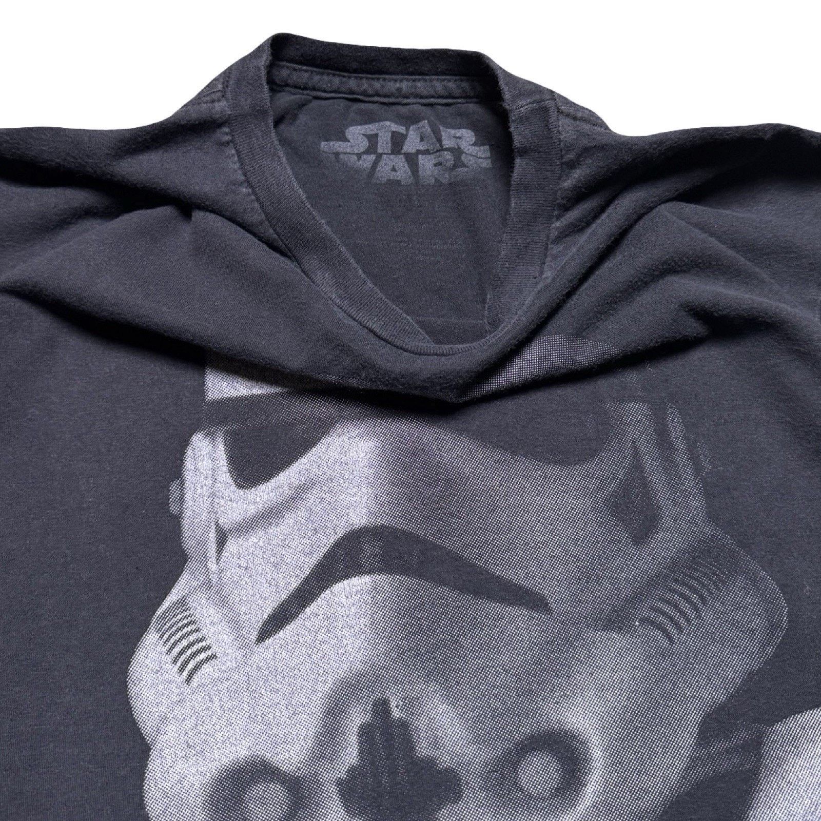 Star Wars Star Wars Storm Trooper Faded Black Big Face T Shirt Men's M Size US M / EU 48-50 / 2 - 3 Thumbnail