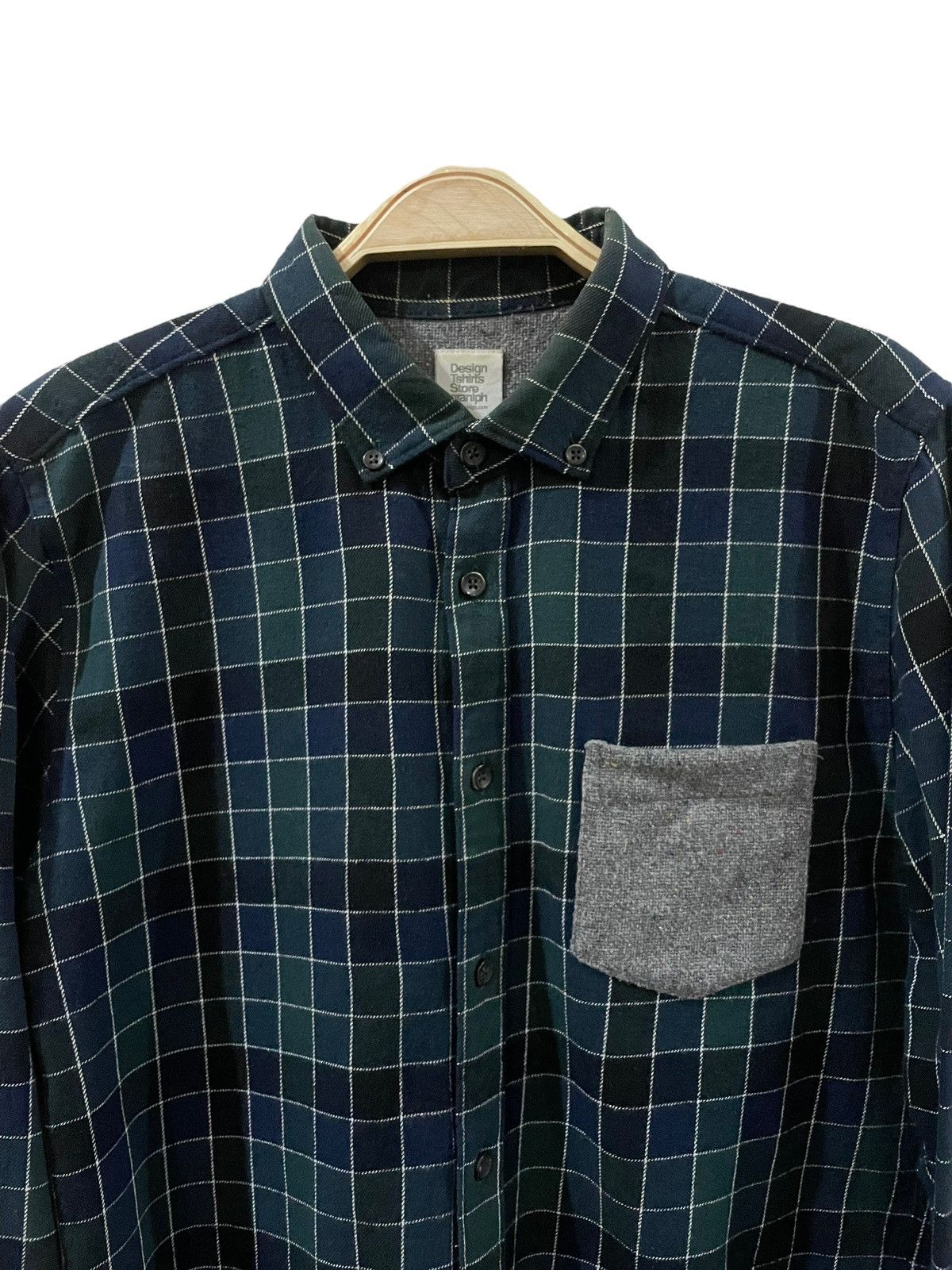 Flannel × Japanese Brand Vintage Graniph Travis Scott Style Tartan Plaid Flannel Size US M / EU 48-50 / 2 - 3 Thumbnail