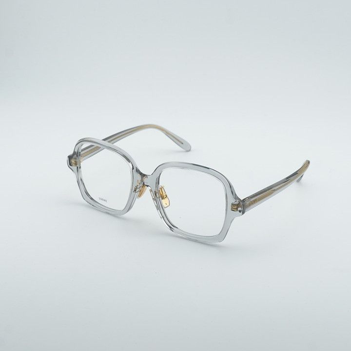 Loewe Loewe LW50070F 020 Eyeglasses Transparent Grey 52mm Square Size ONE SIZE - 1 Thumbnail