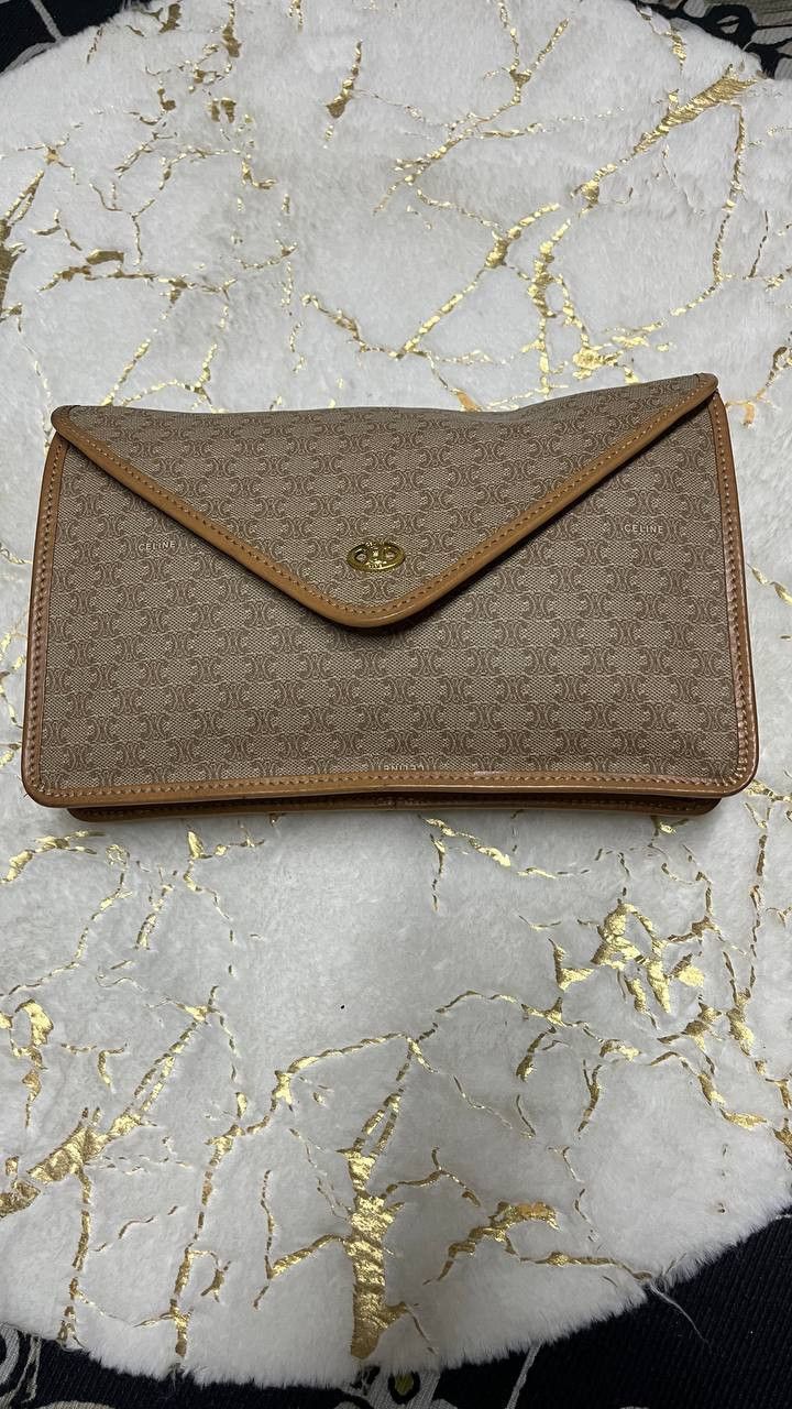 Celine Macadam Clutch Bag