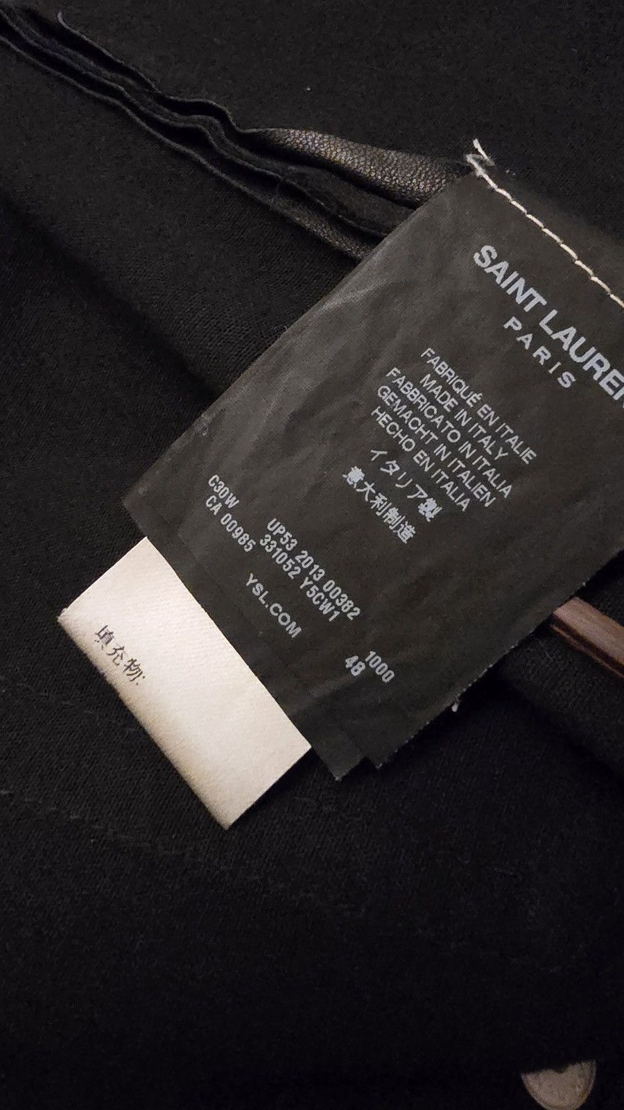 Saint Laurent Paris Saint Laurent 13 FW Runway Lamb Skin Leather Pants Size US M / EU 48-50 / 2 - 5 Thumbnail