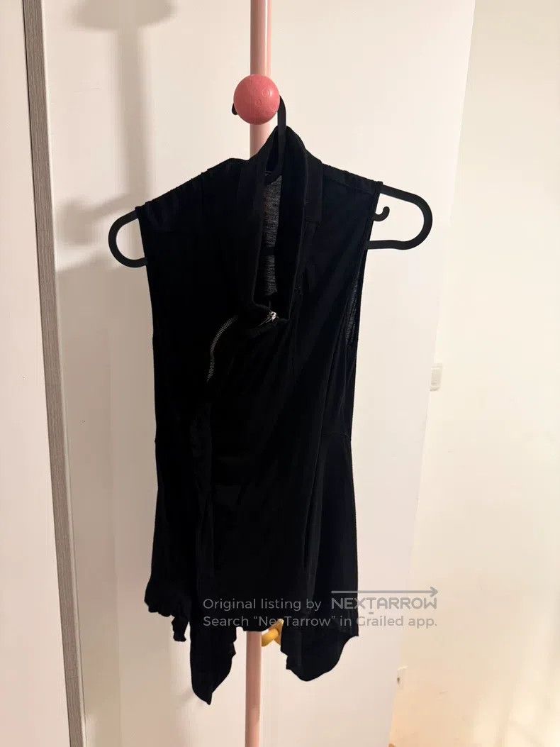 Rick Owens Rick Owens Dovetail lapel zip waistcoat jacket Size XS / US 0-2 / IT 36-38 - 2 Thumbnail