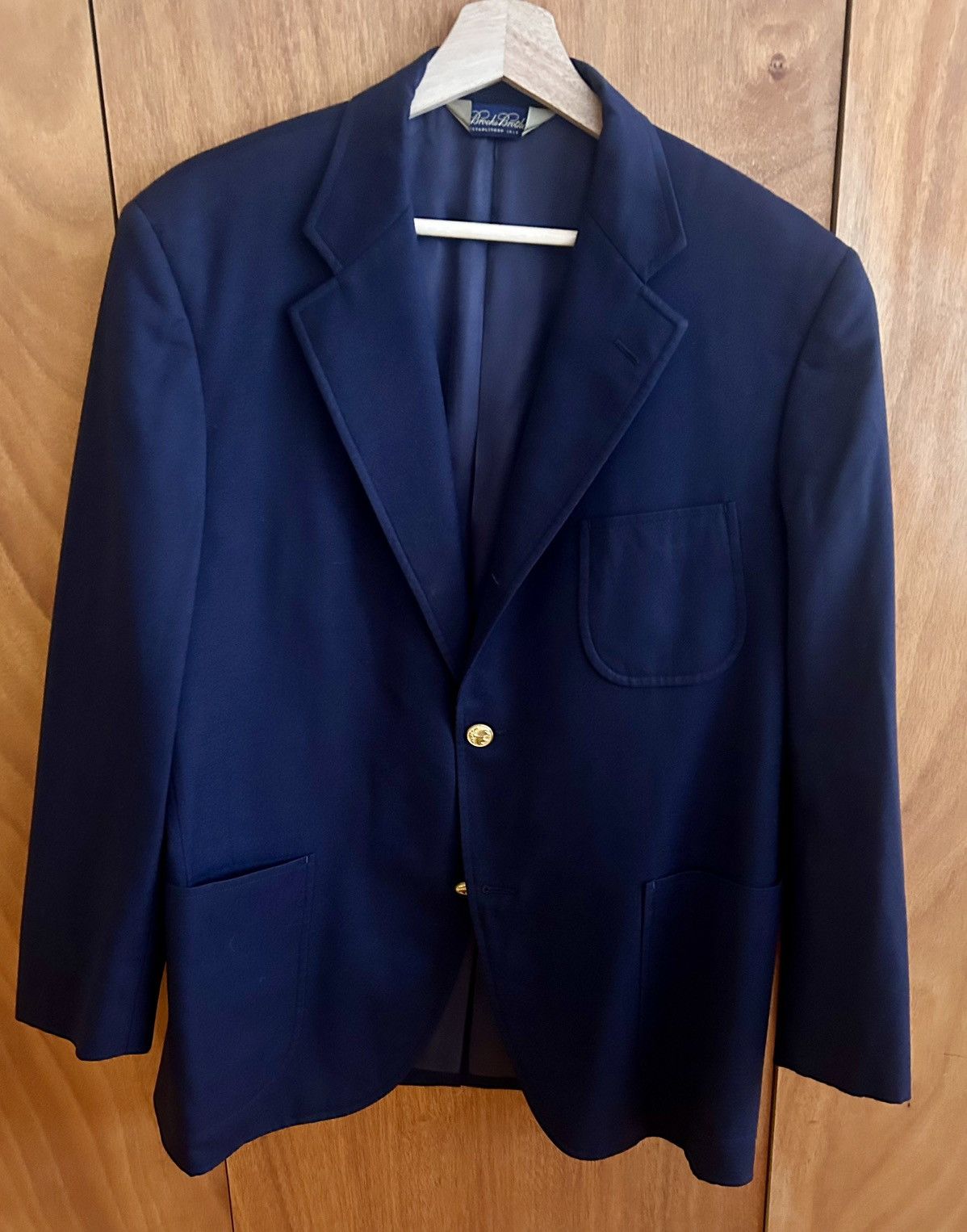 Brooks Brothers Brooks Brothers Custom Ivy Blazer – Gold Buttons – Size M Size 40S - 1 Thumbnail