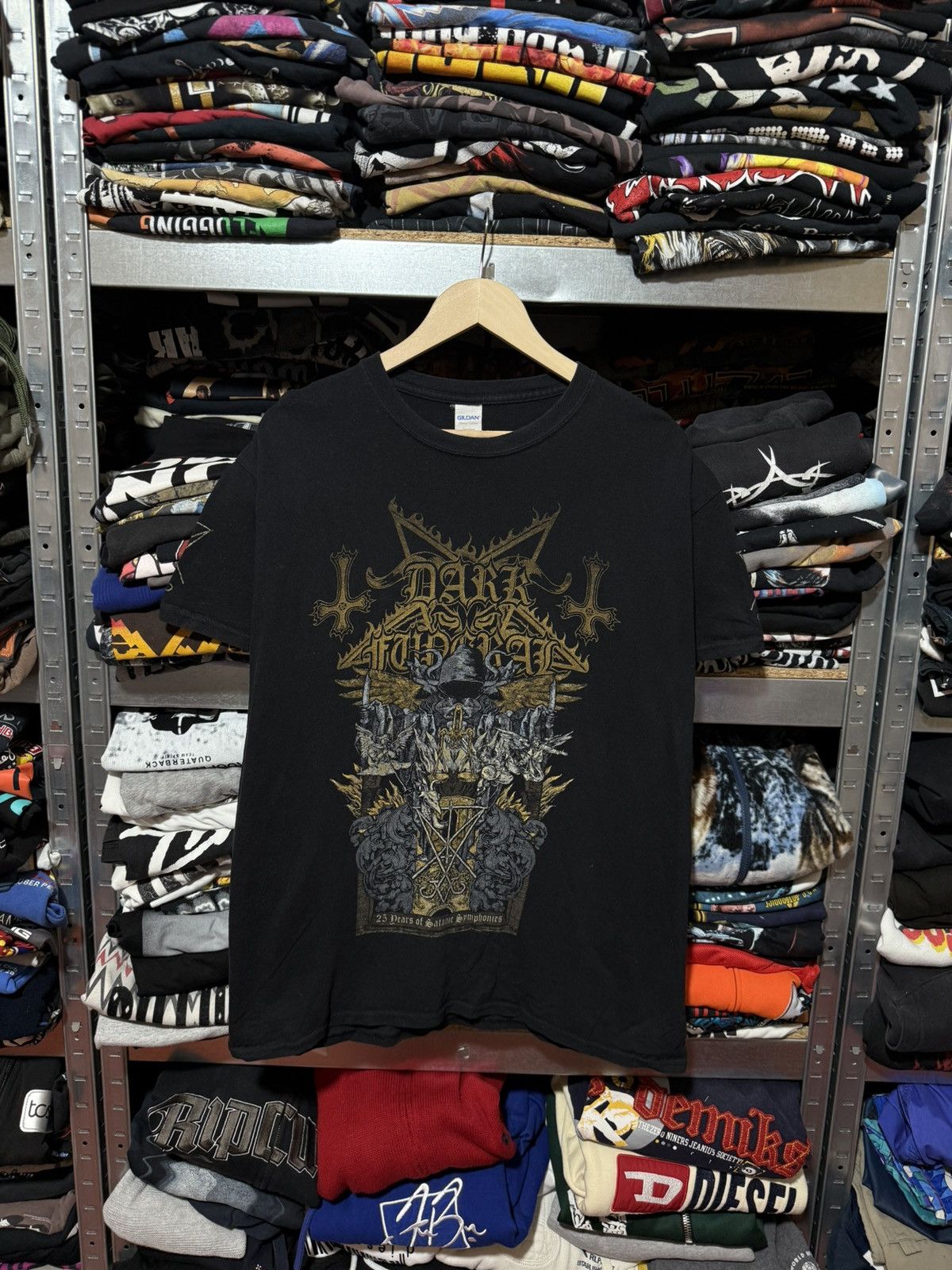 Band Tees Vintage Dark Funeral 25 Years Of Satanic Symphonies T-Shirt Size US L / EU 52-54 / 3 - 1 Thumbnail