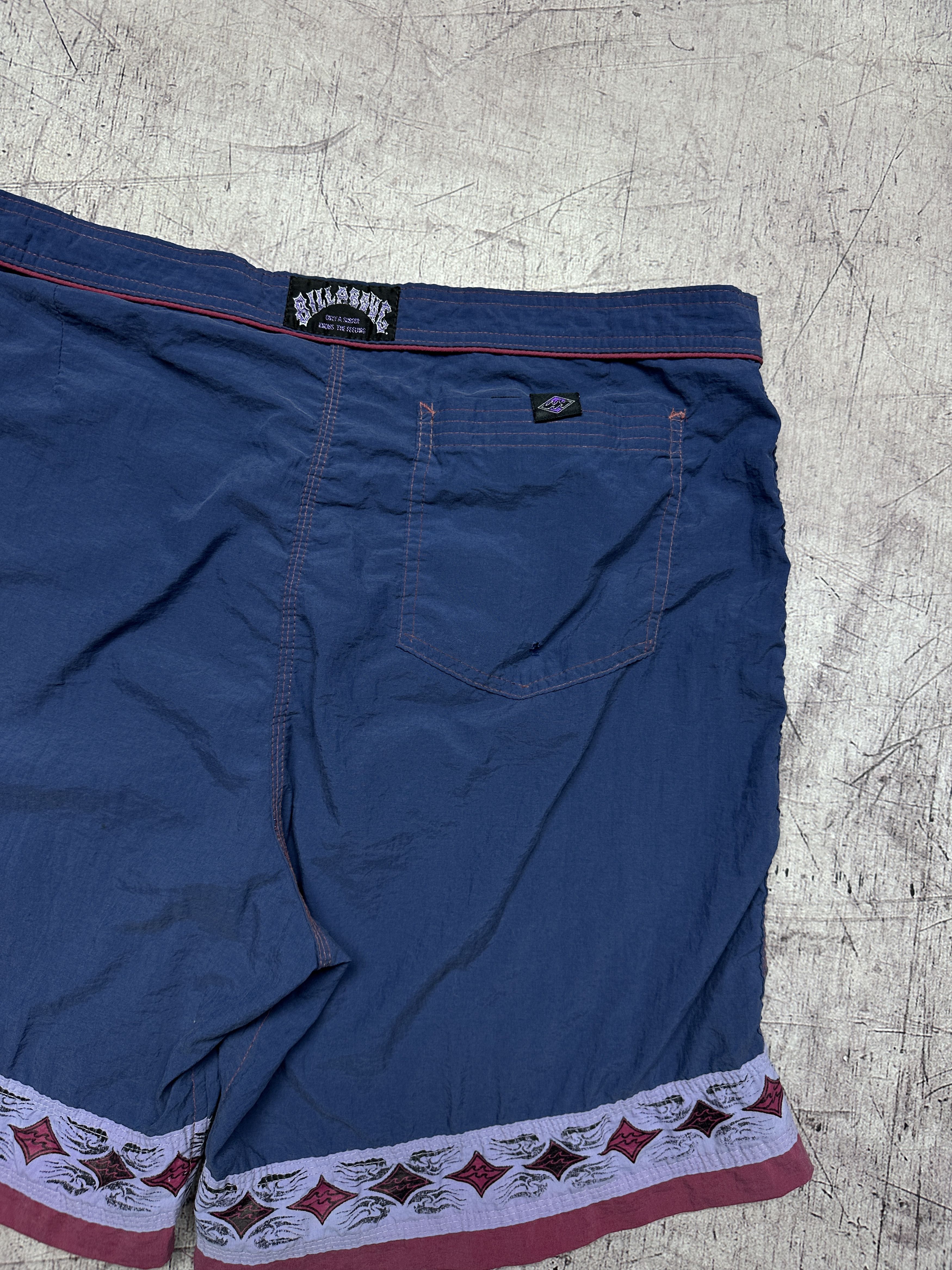 Billabong Billabong Vintage Mens Nylon Surf Style Shorts Size US 38 / EU 54 - 7 Thumbnail