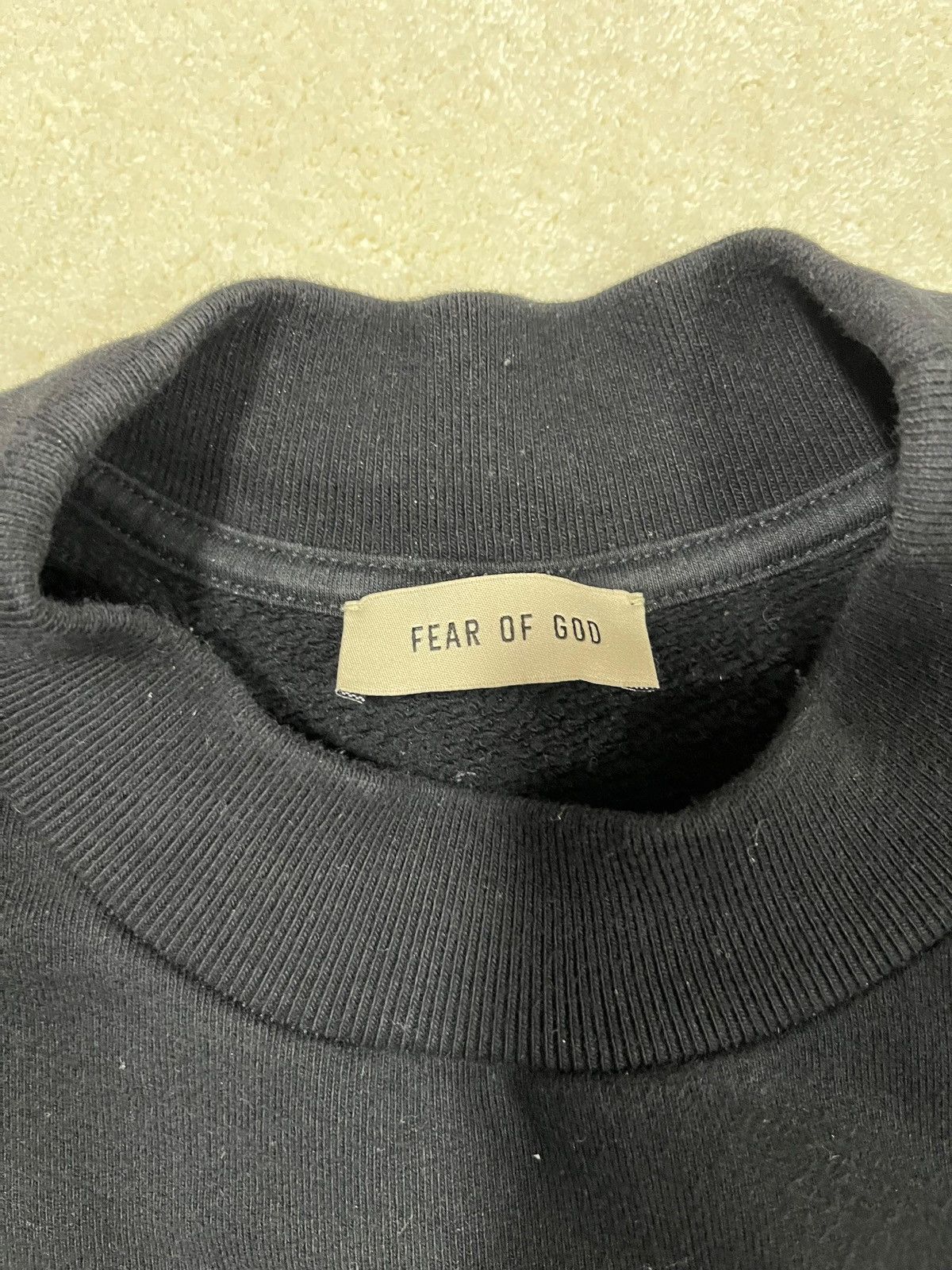 Fear of God 💠Fear of god💠 SWEATSHIRT BLACK Size US M / EU 48-50 / 2 - 4 Thumbnail