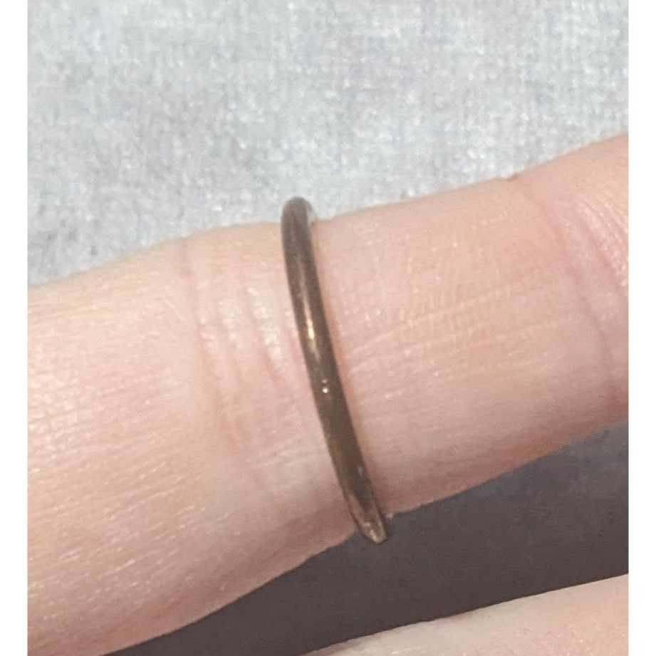 Other Minimalist Gold And White Faceted Stone Fashion Ring Size 7 Size ONE SIZE - 6 Thumbnail
