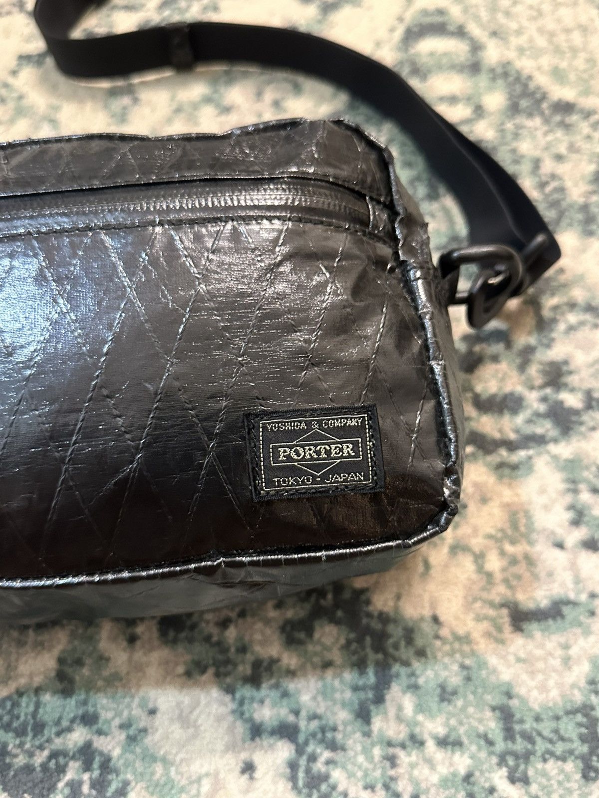 Porter Porter Japan x Beams Enamel Croc Sling Bag Size ONE SIZE - 5 Thumbnail