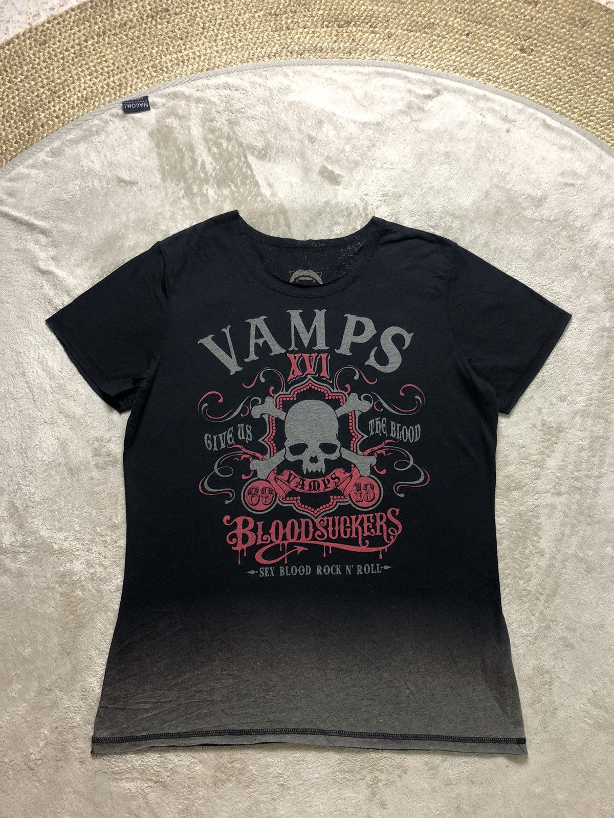 If Six Was Nine 🔥FIRE🔥 Vintage Vamps Distressed Style Shirt Size US M / EU 48-50 / 2 - 2 Thumbnail