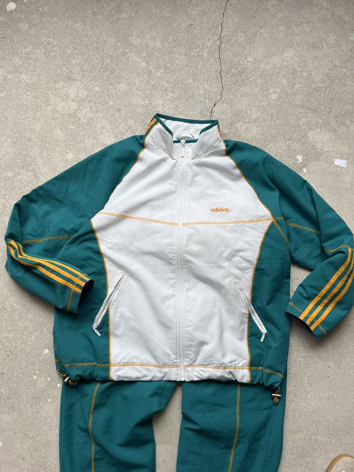 Adidas 90s Adidas Retro Track Suit Rare Size US 32 / EU 48 - 14 Thumbnail
