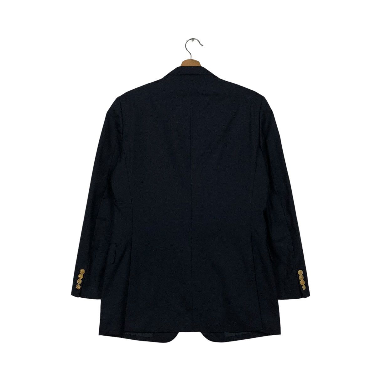 Burberry 🔥VINTAGE BURBERRYS COATS JACKET DOUBLE BREAST GOLDEN BUTTON Size US M / EU 48-50 / 2 - 10 Thumbnail