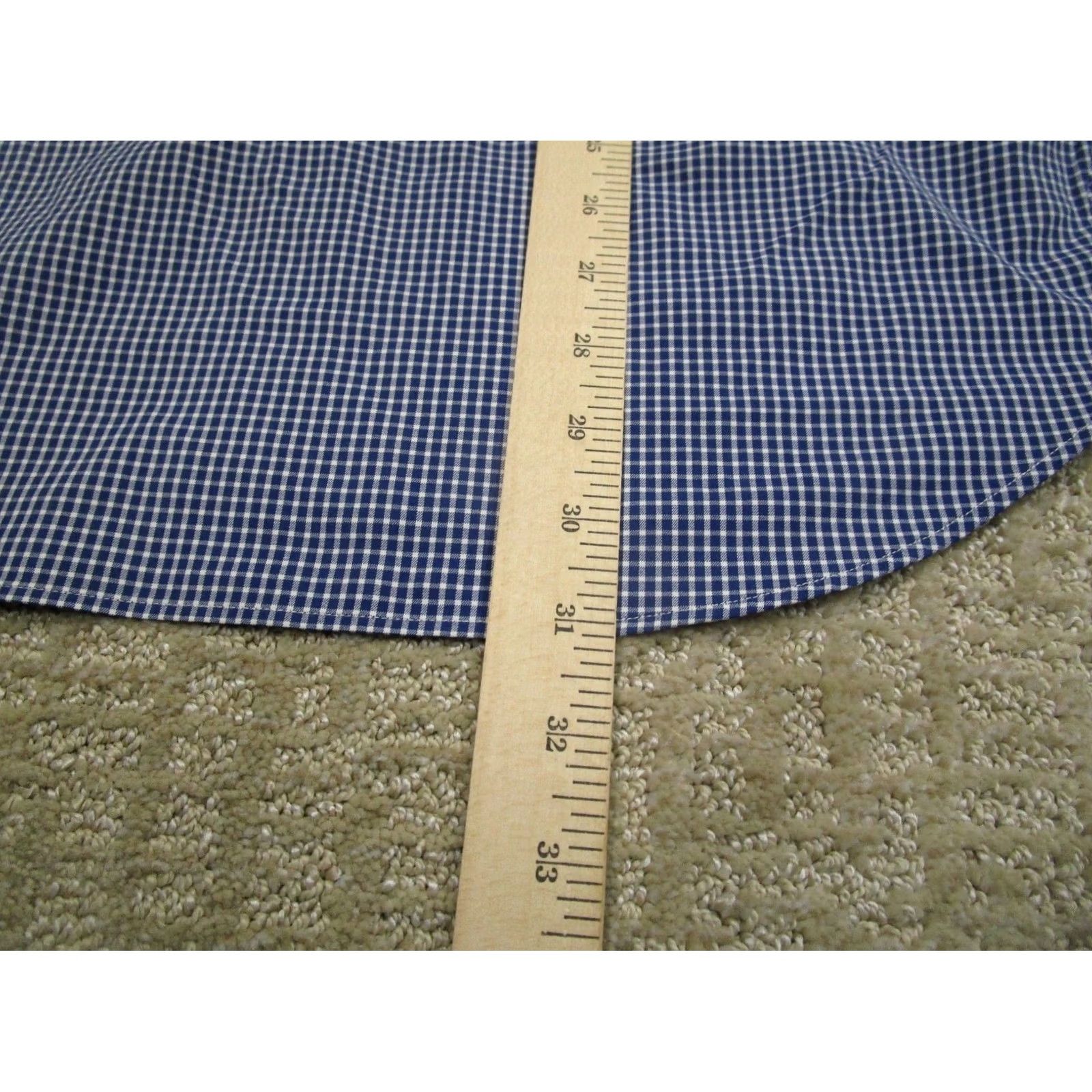 Polo Ralph Lauren Polo Ralph Lauren Shirt Men Large Blue Check Performance Long Sleeve Button Down Size US L / EU 52-54 / 3 - 6 Thumbnail