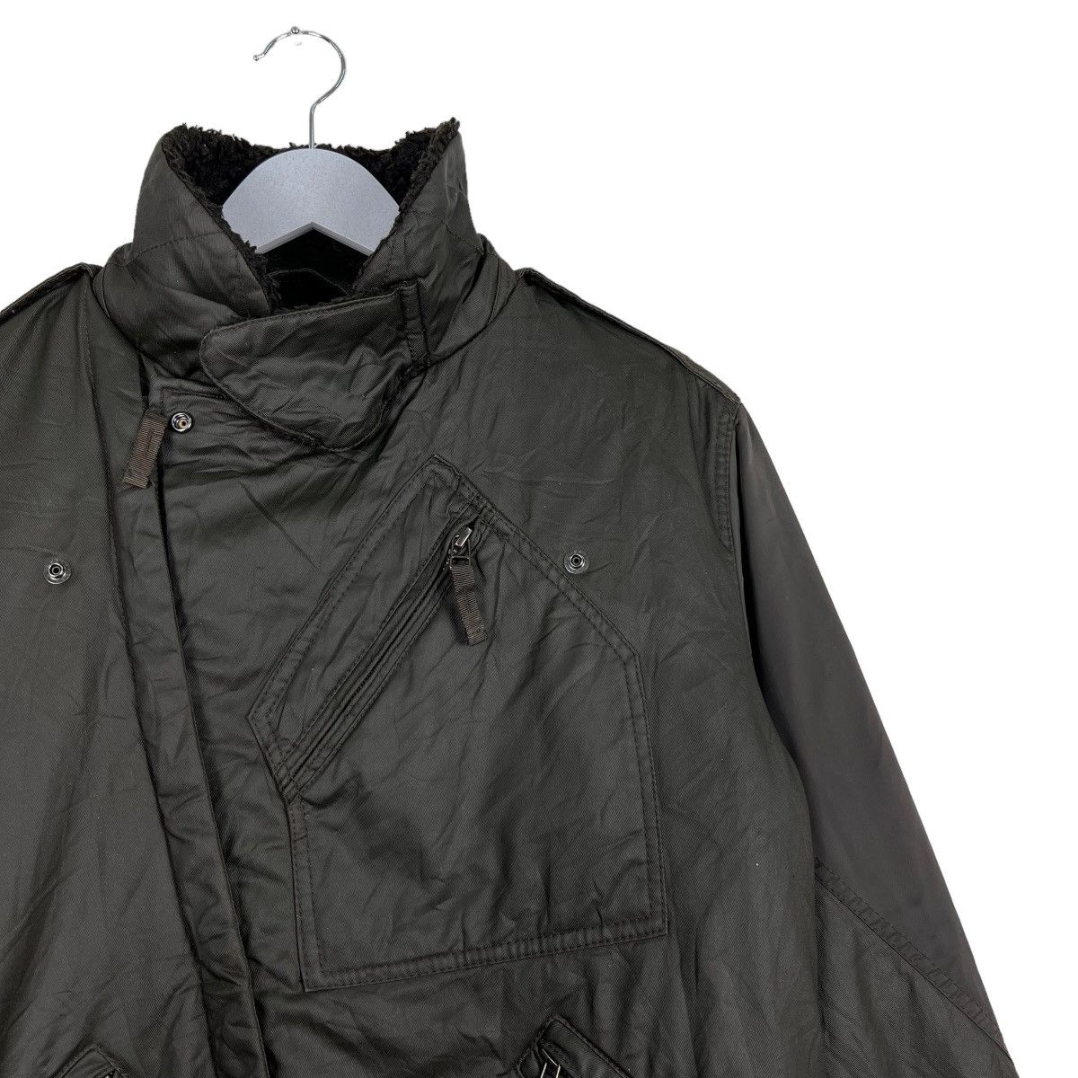 Kiminori Morishita 🔥 KIMINORI MORISHITA ASYMMETRIC UTILITY BOMBER JACKET Size US M / EU 48-50 / 2 - 6 Thumbnail