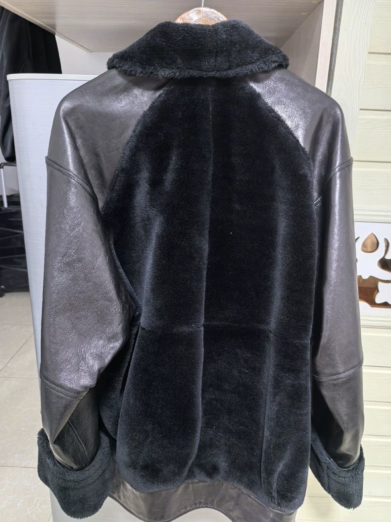 Yohji Yamamoto Yohji Yamamoto Sheepskin specially processed plush patchwo Size US M / EU 48-50 / 2 - 4 Thumbnail