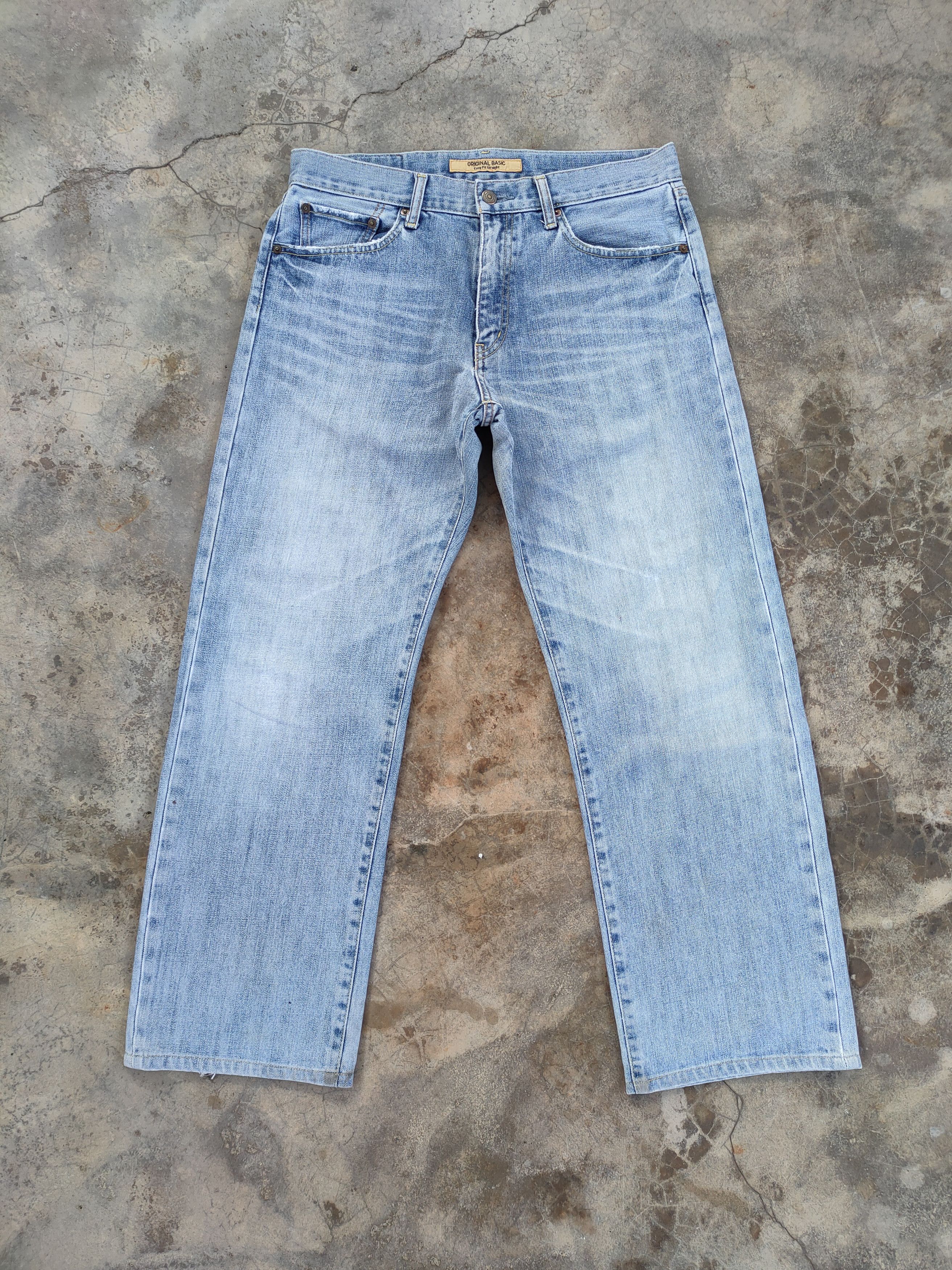 Japanese Brand JAPANESE VINTAGE FADED JEANS DENIM PANTS Size US 32 / EU 48 - 2 Thumbnail