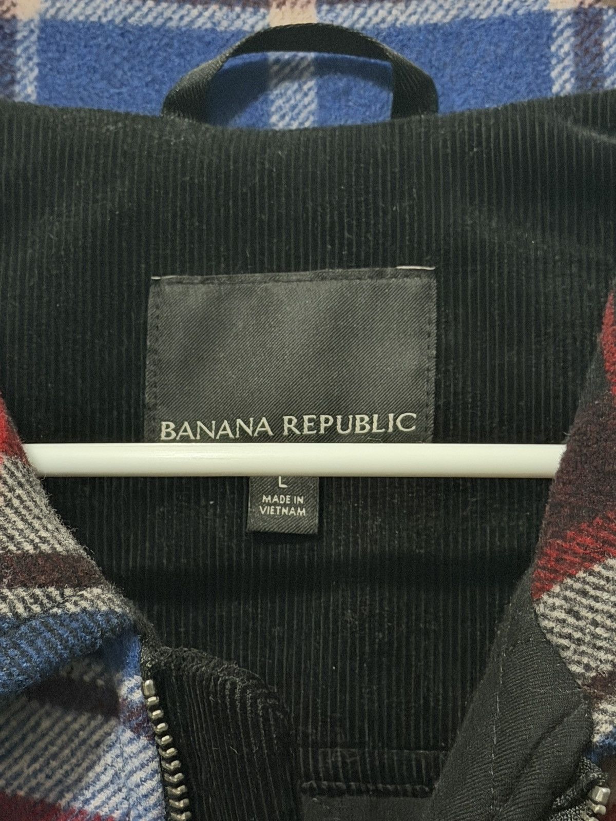 Banana Republic Banana Republic plaid zip up jacket Size US L / EU 52-54 / 3 - 3 Thumbnail
