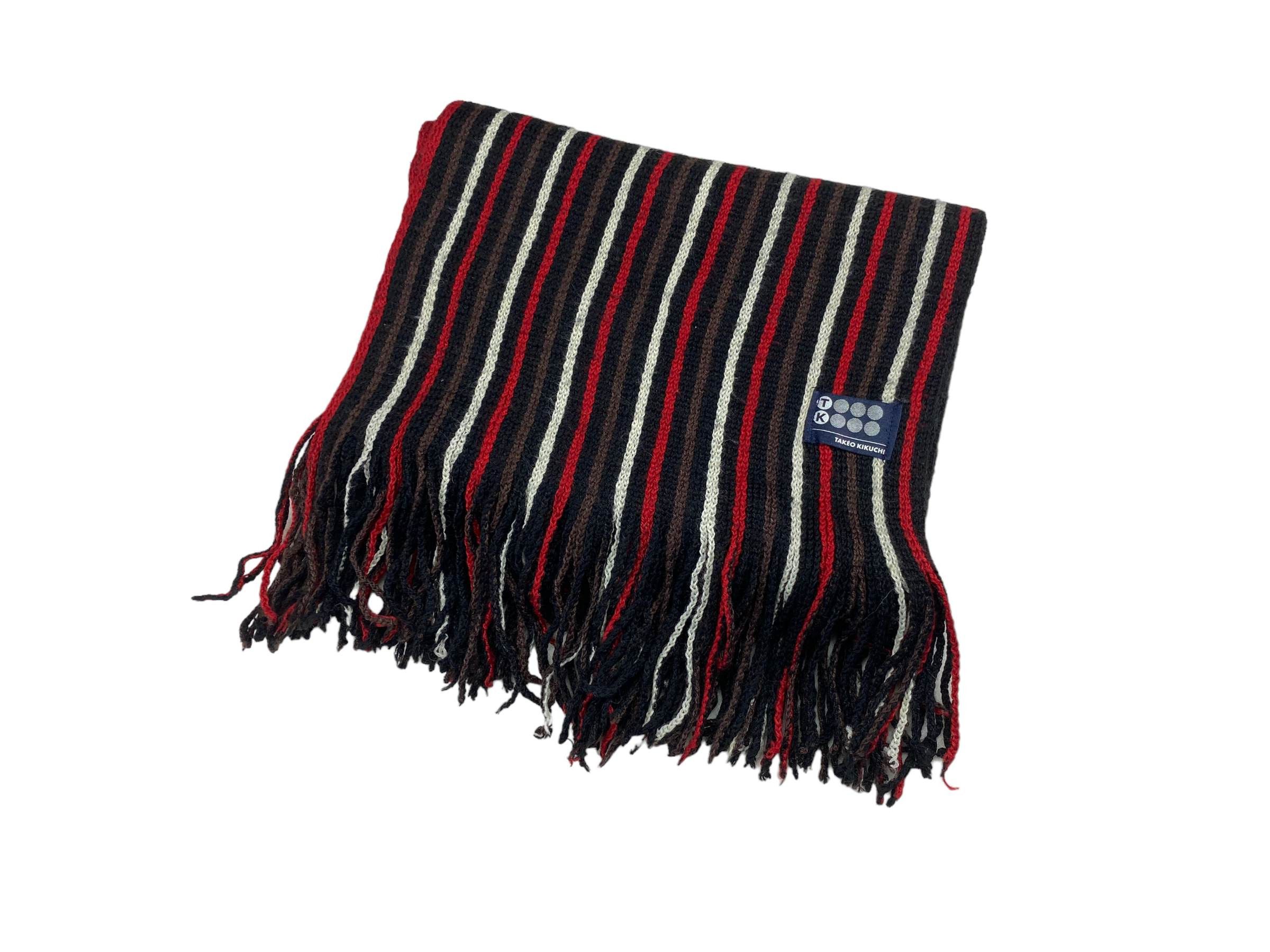 Takeo Kikuchi Vintage Takeo Kikuchi Scarf Rare Japanese Designer Accessory Size ONE SIZE - 3 Thumbnail