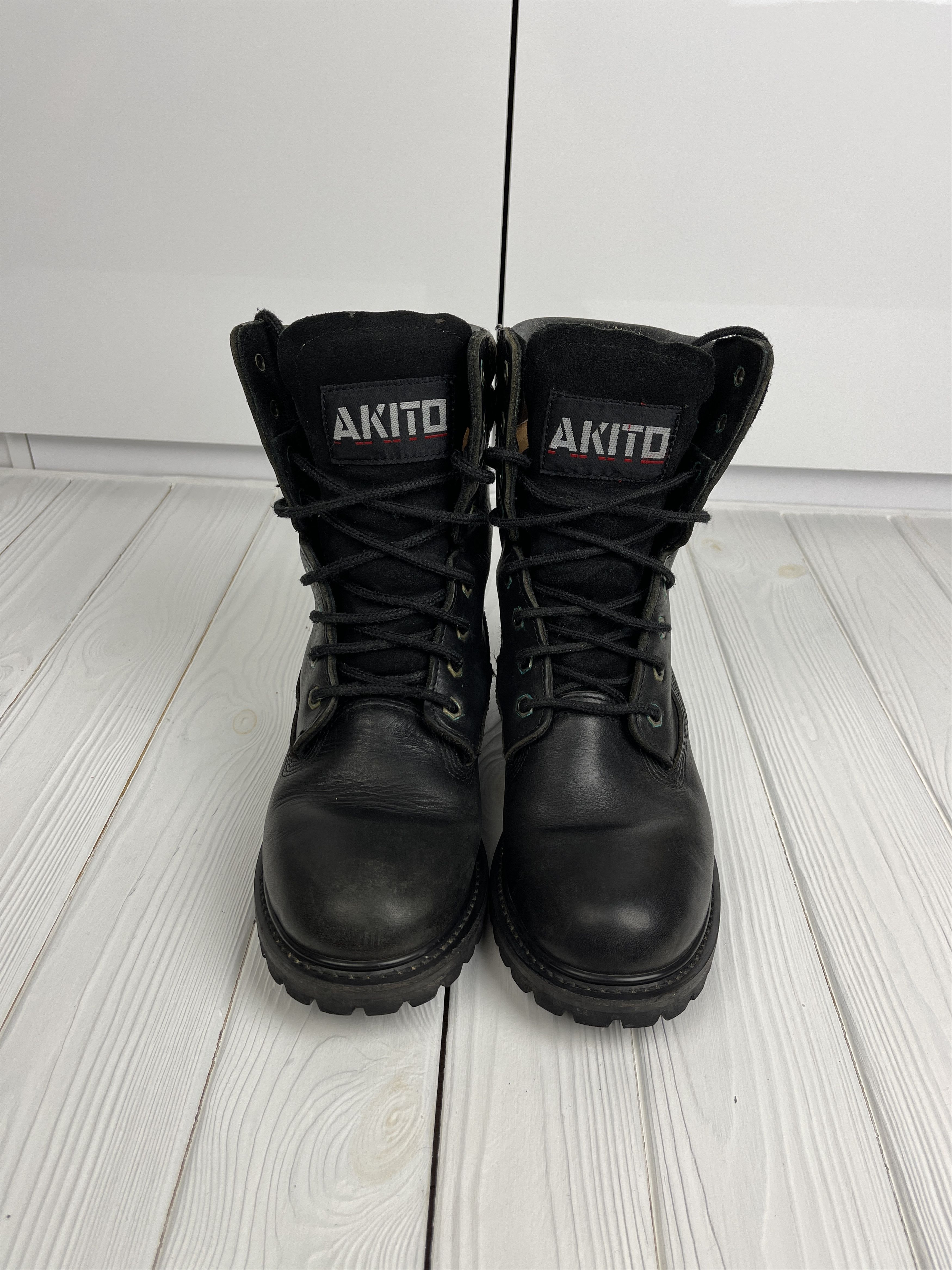 Leather AKITO Leather Boots Water Repellent Size US 5 / EU 37 - 7 Thumbnail