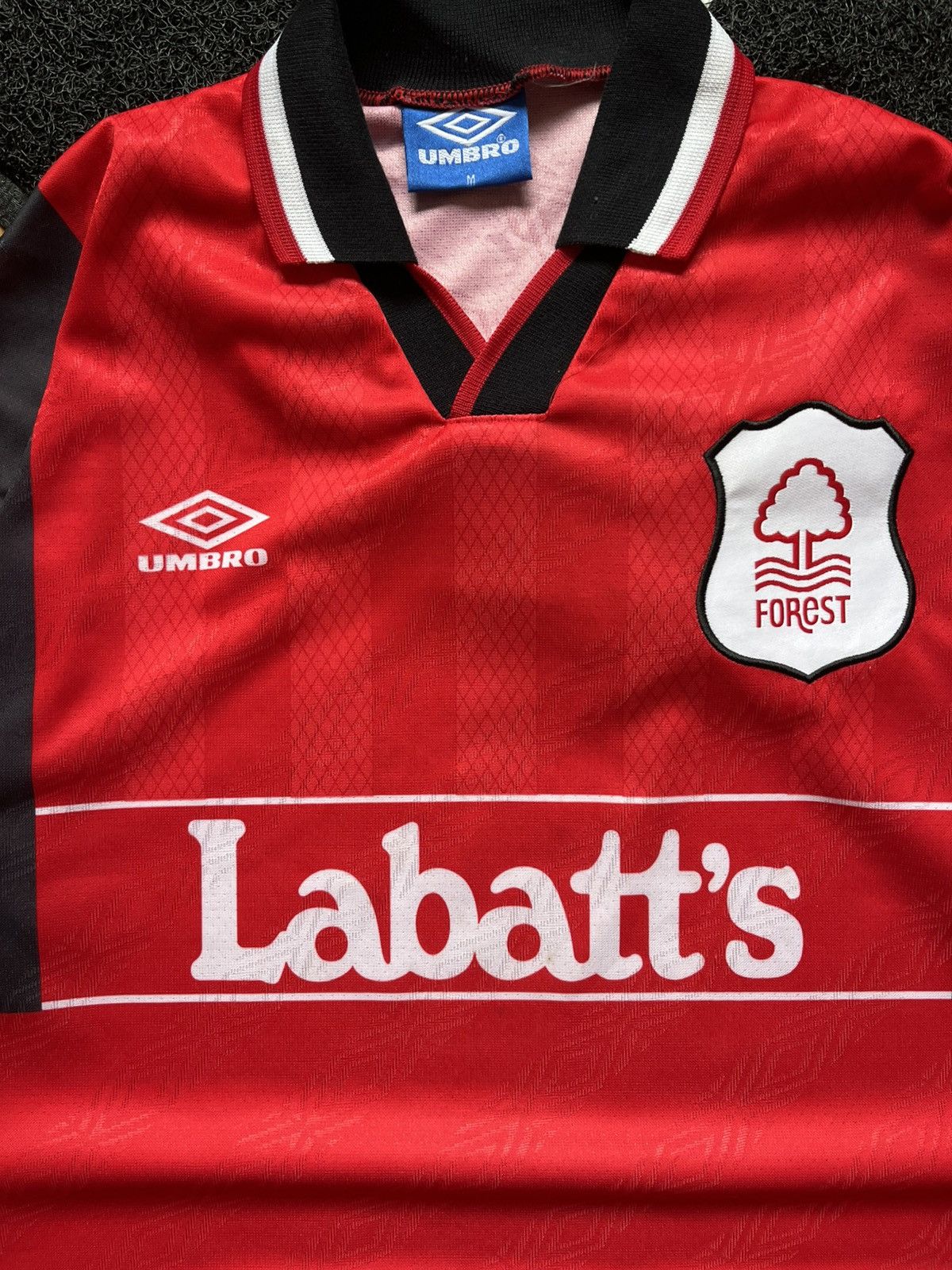 Umbro Nottingham Forest 1994 1996 T-shirt Soccer Jersey Umbro Size US M / EU 48-50 / 2 - 3 Thumbnail