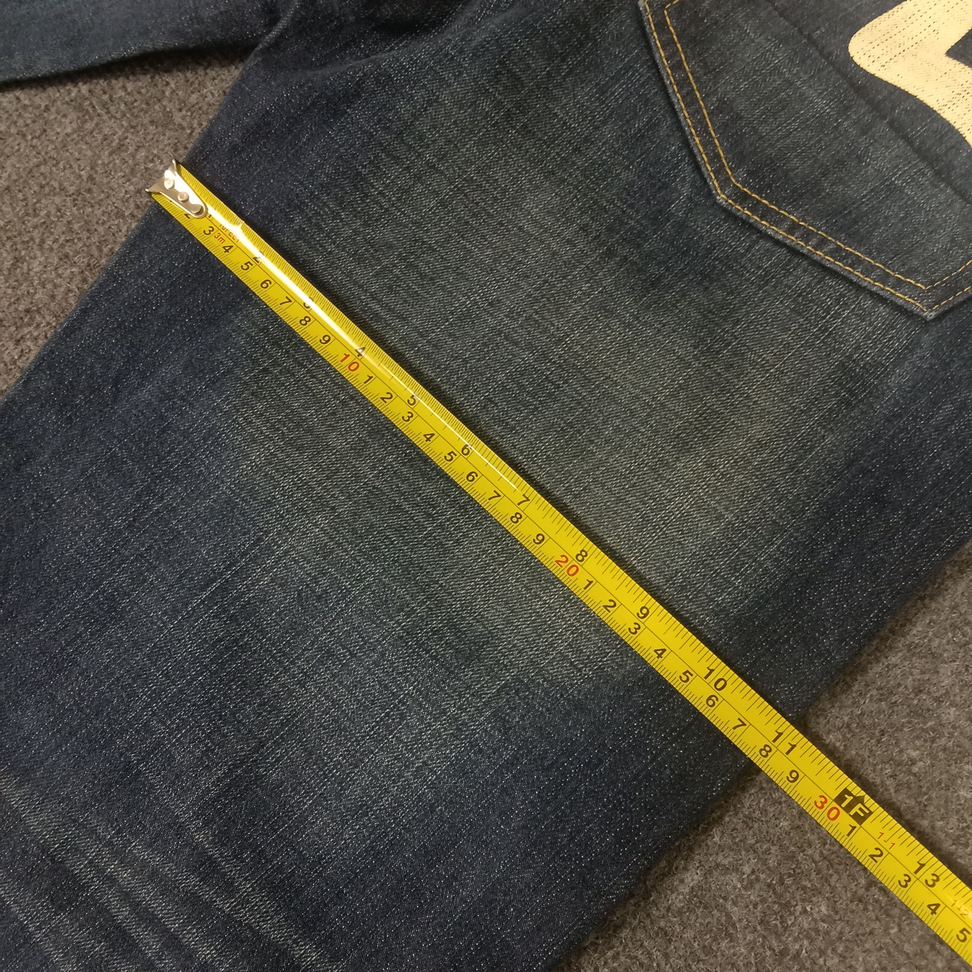 Evisu × Japanese Brand × Vintage Evisu Japanese Brand Daicock Custom Art Denim Jeans Size US 30 / EU 46 - 9 Thumbnail