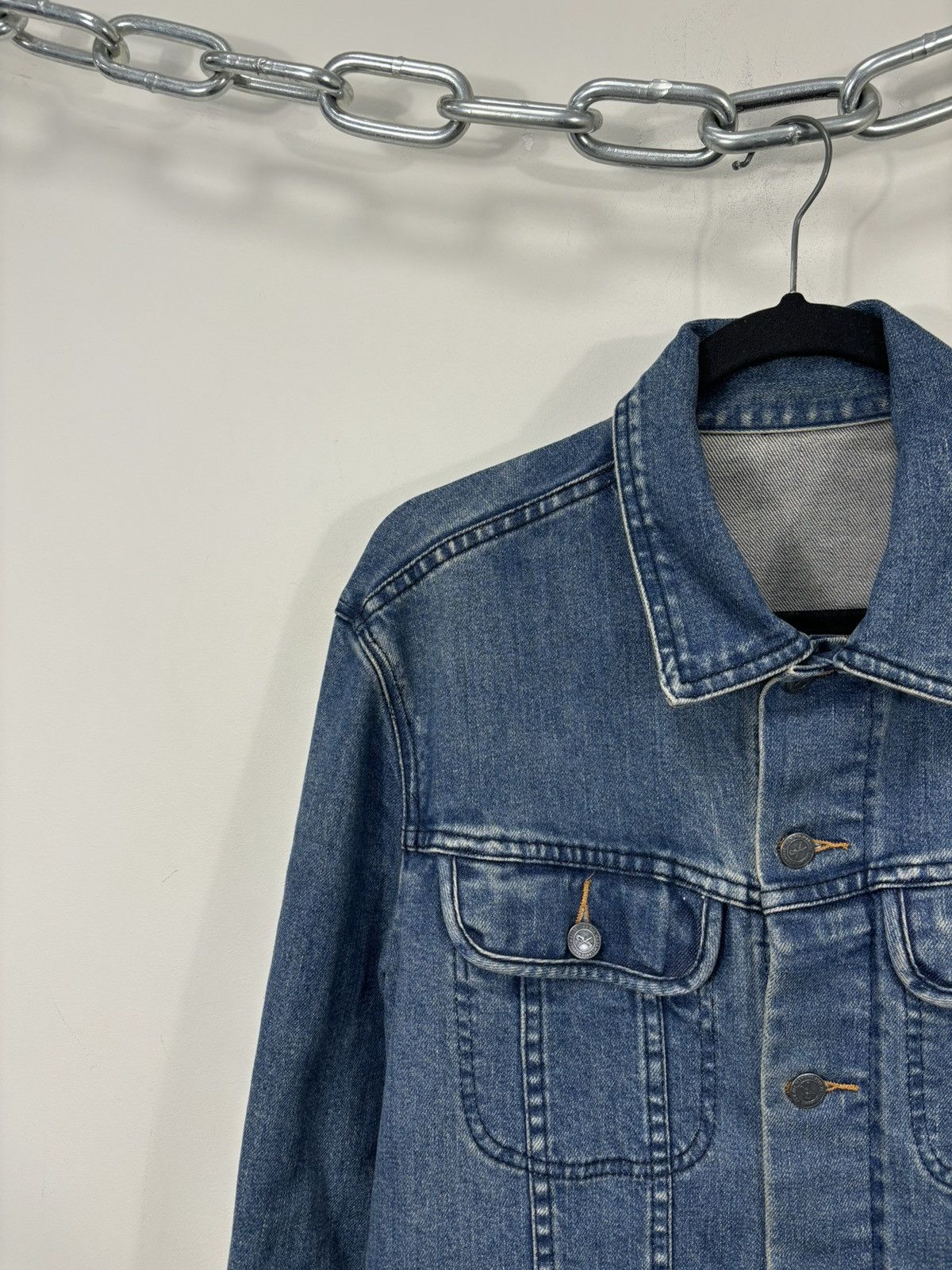 A.P.C. A.P.C. Men’s Type 3 Blue Trucker Denim Jacket Size US M / EU 48-50 / 2 - 5 Thumbnail