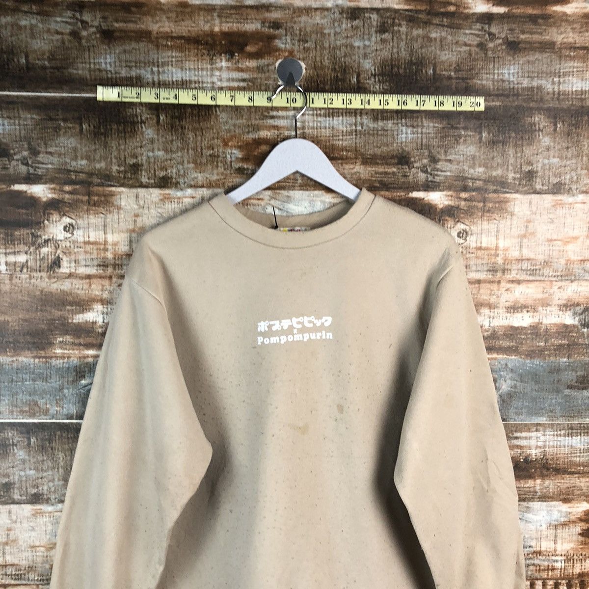 Japanese Brand × Vintage Pom Purin (Api) Brown Sweatshirt #A1920 Size US M / EU 48-50 / 2 - 4 Thumbnail