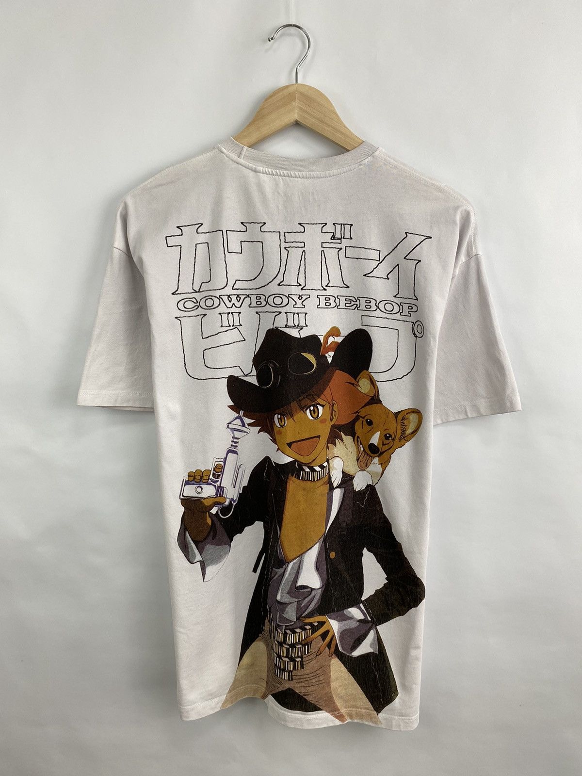 Anime × Cartoon Network × Vintage 🇯🇵 Anima Cowboy Bebop rare Japan Movie Y2K Graphic Size US M / EU 48-50 / 2 - 3 Thumbnail