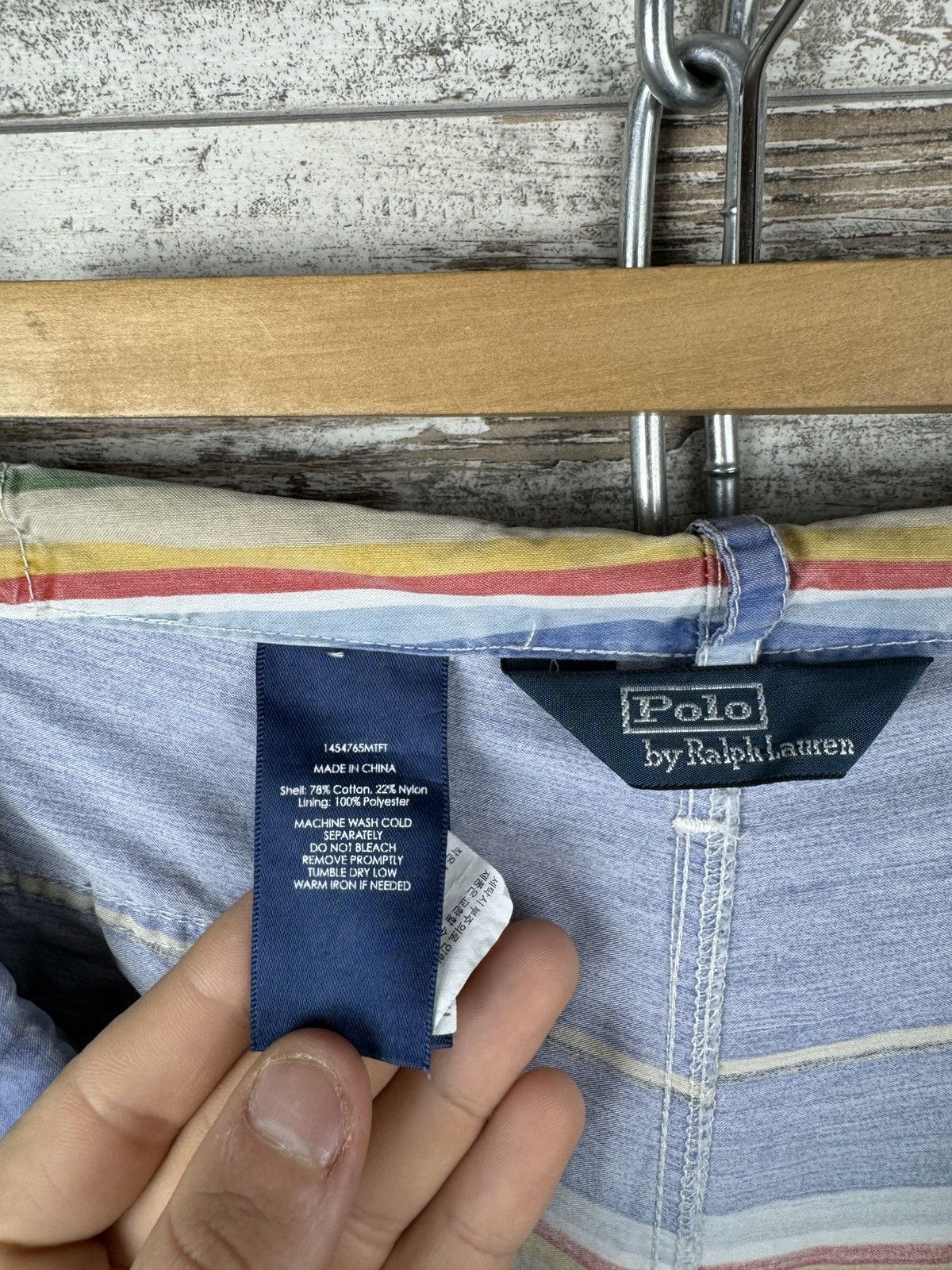 Polo Ralph Lauren Mens Vintage Polo Ralph Lauren shorts luxury y2k streetwear Size US 36 / EU 52 - 11 Thumbnail