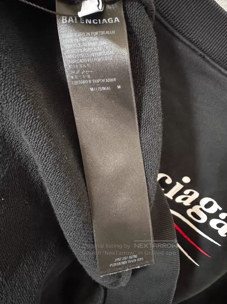 Balenciaga Balenciaga Coca-Cola embroidered sweatshirt Size US M / EU 48-50 / 2 - 6 Thumbnail