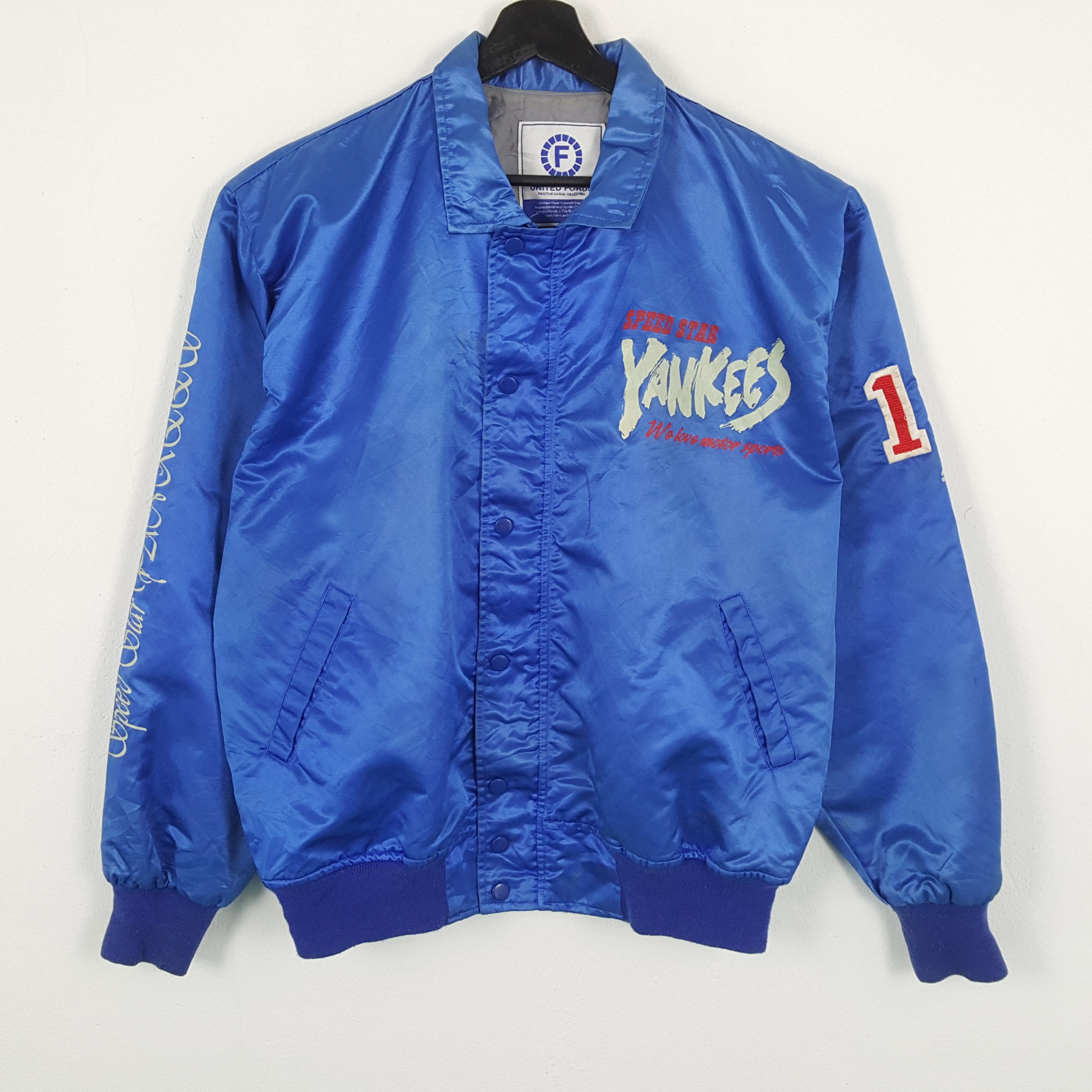 Vintage Street Racing Team YANKEES Jacket Size US XL / EU 56 / 4 - 3 Thumbnail