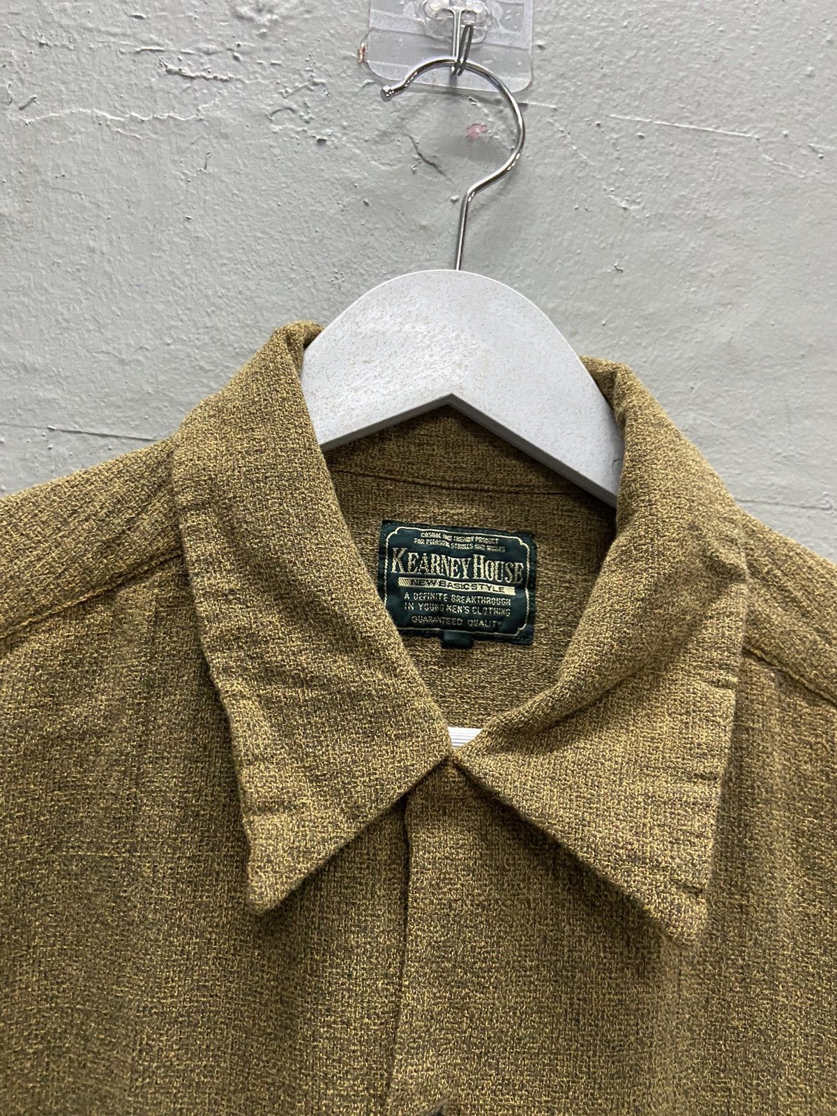 Vintage KEARNEY HOUSE NEW BASIC STYLE BUTTON UP SHIRT Size US L / EU 52-54 / 3 - 4 Thumbnail