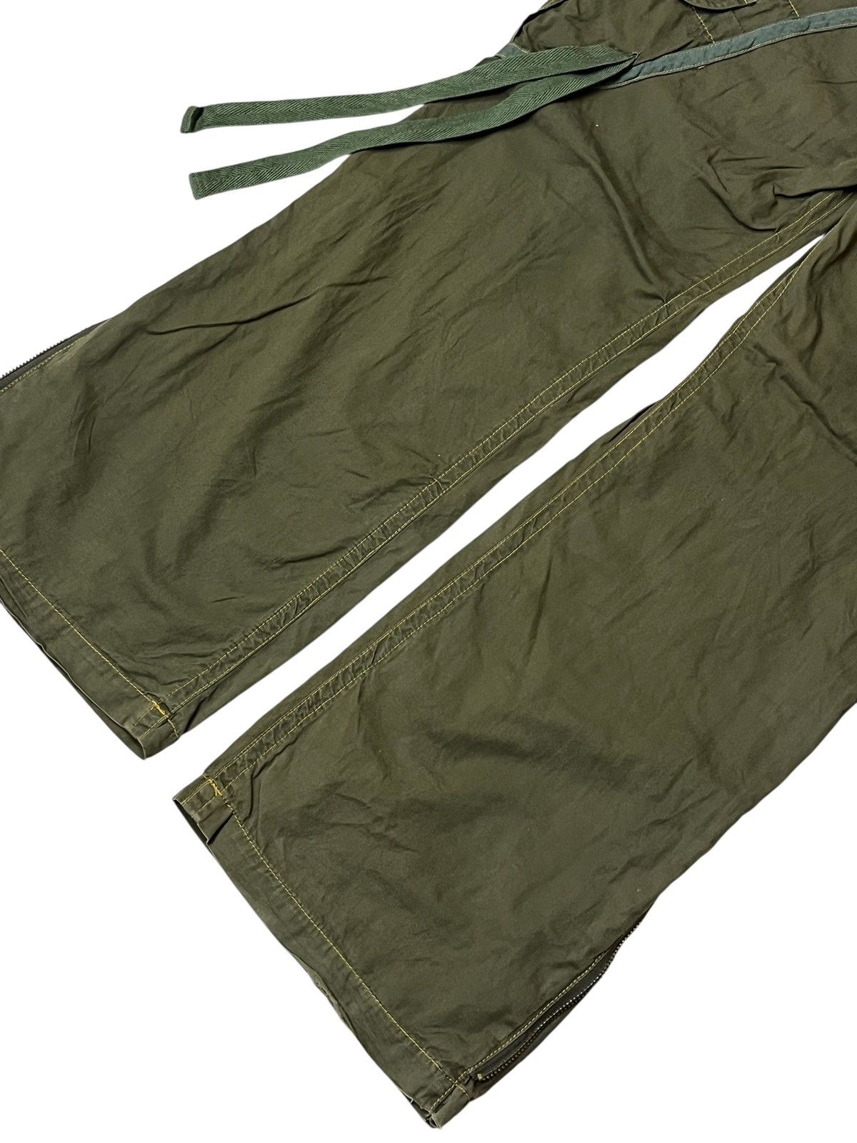 Japanese Brand Japanese CRYSTAL BUSH bondage military style cargo pant Size US 33 - 9 Thumbnail