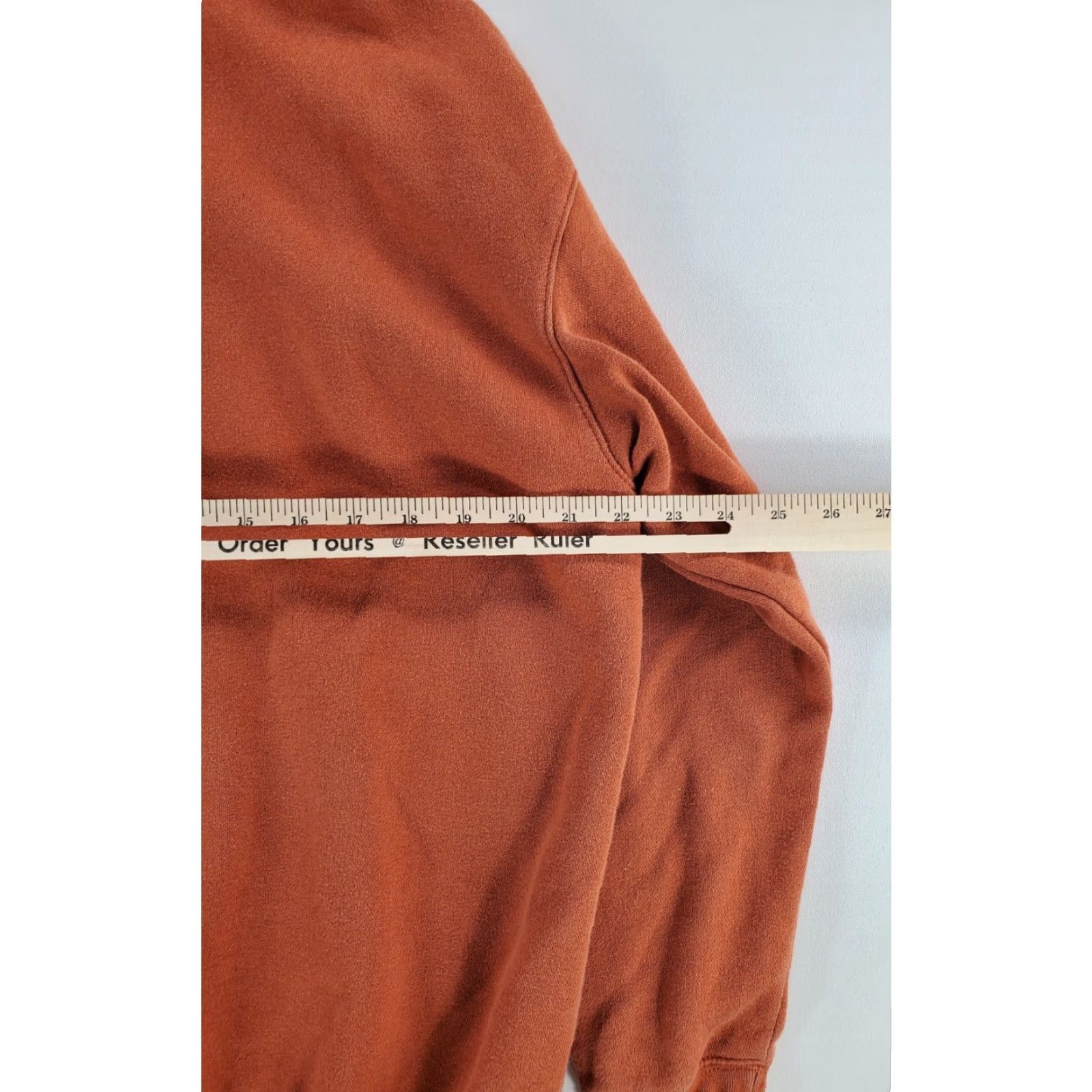 Nike Nike Center Swoosh Hoodie Sweatshirt Embroidered Long Sleeve Pullover Mens M Orange Size US M / EU 48-50 / 2 - 7 Thumbnail