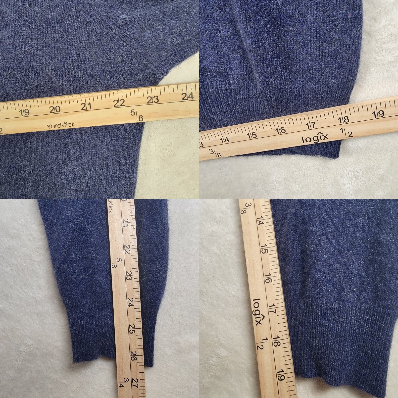 Club Room Club Room Men’s Blue Cashmere Crewneck Sweater Large Size US L / EU 52-54 / 3 - 8 Thumbnail