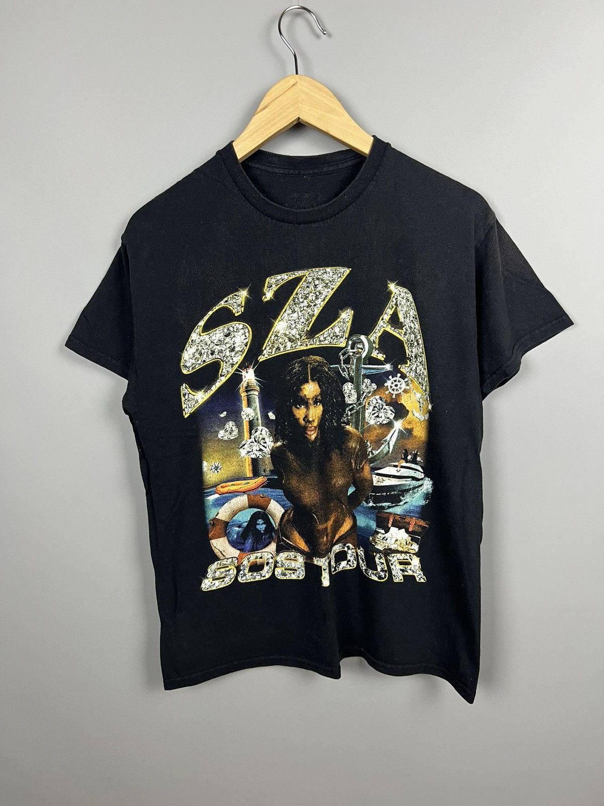 Band Tees (M) SZA SOS TOUR band tee merch Size M / US 6-8 / IT 42-44 - 1 Thumbnail
